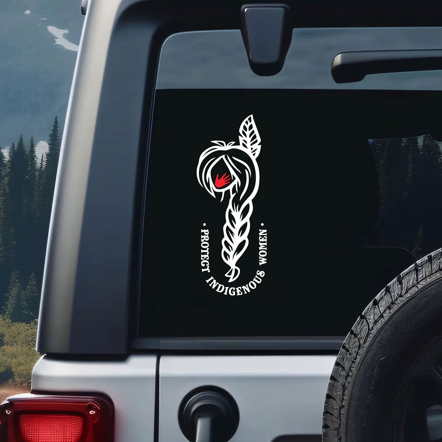 MMIW - Protect Indigenous Woman Stolen Sisters Sticker Decal MMIW Awareness