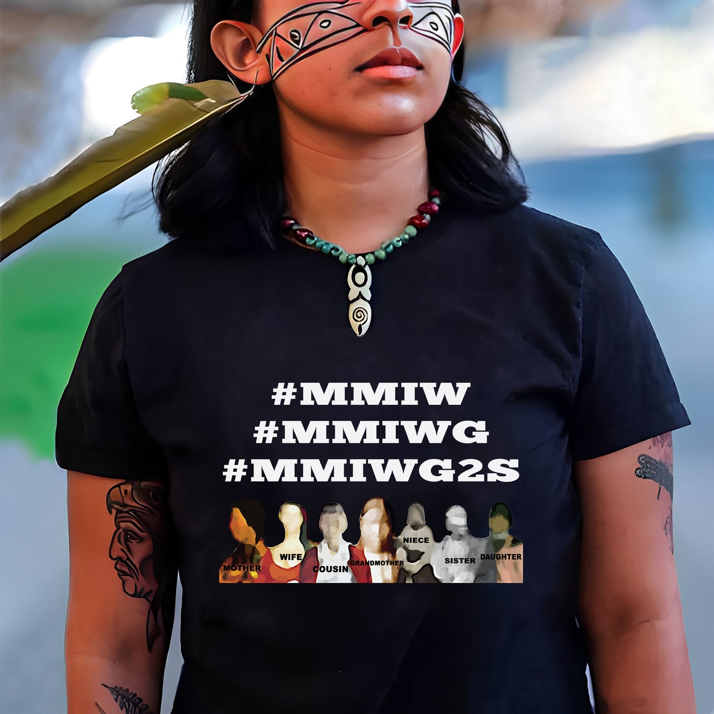 MMIWG2S – Remember & Honor Unisex Hoodie/T-Shirt/ T-Shirt V-Neck/Sweatshirt