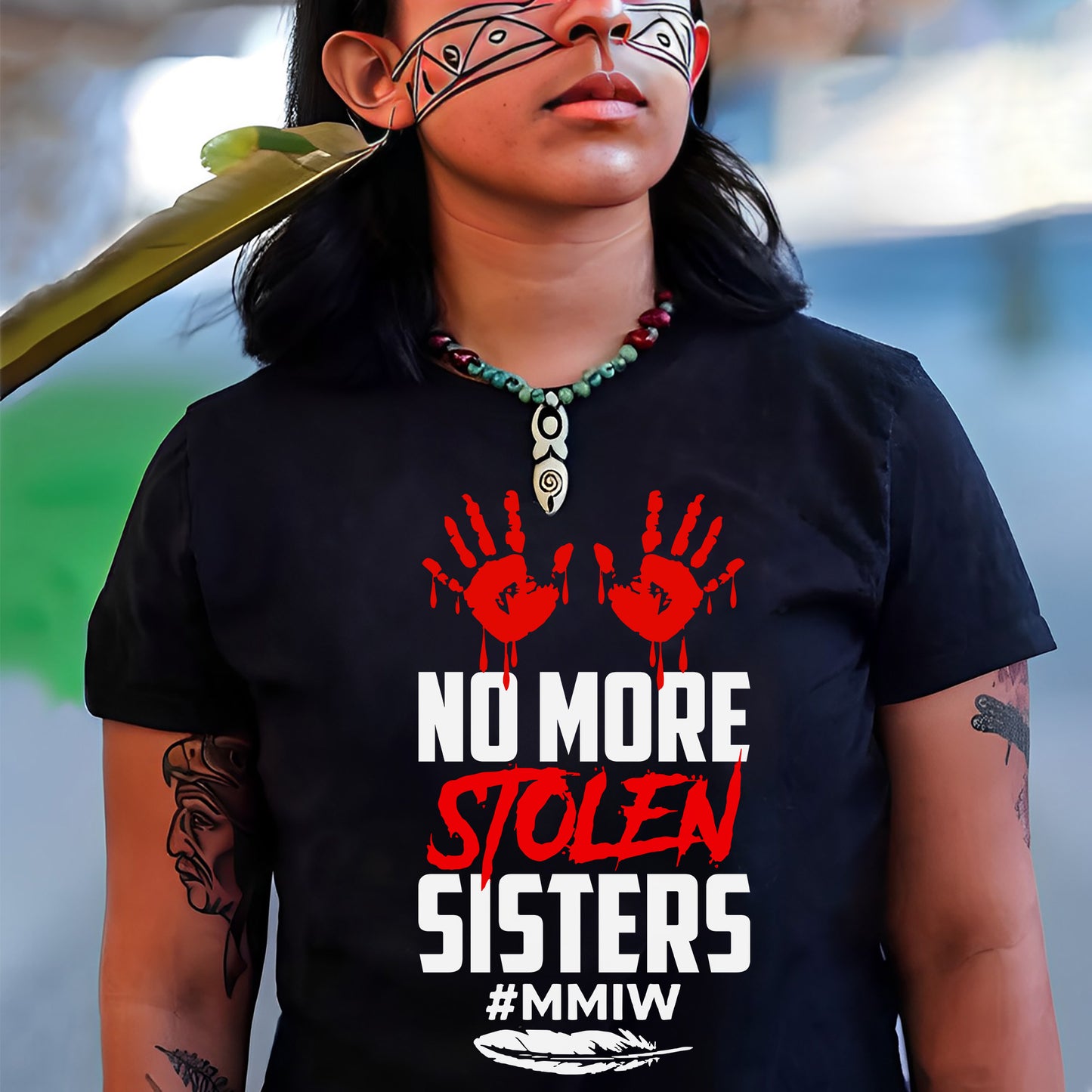 No More Stolen Sisters - MMIW Unisex T-Shirt/Hoodie/V-Neck/Sweatshirt