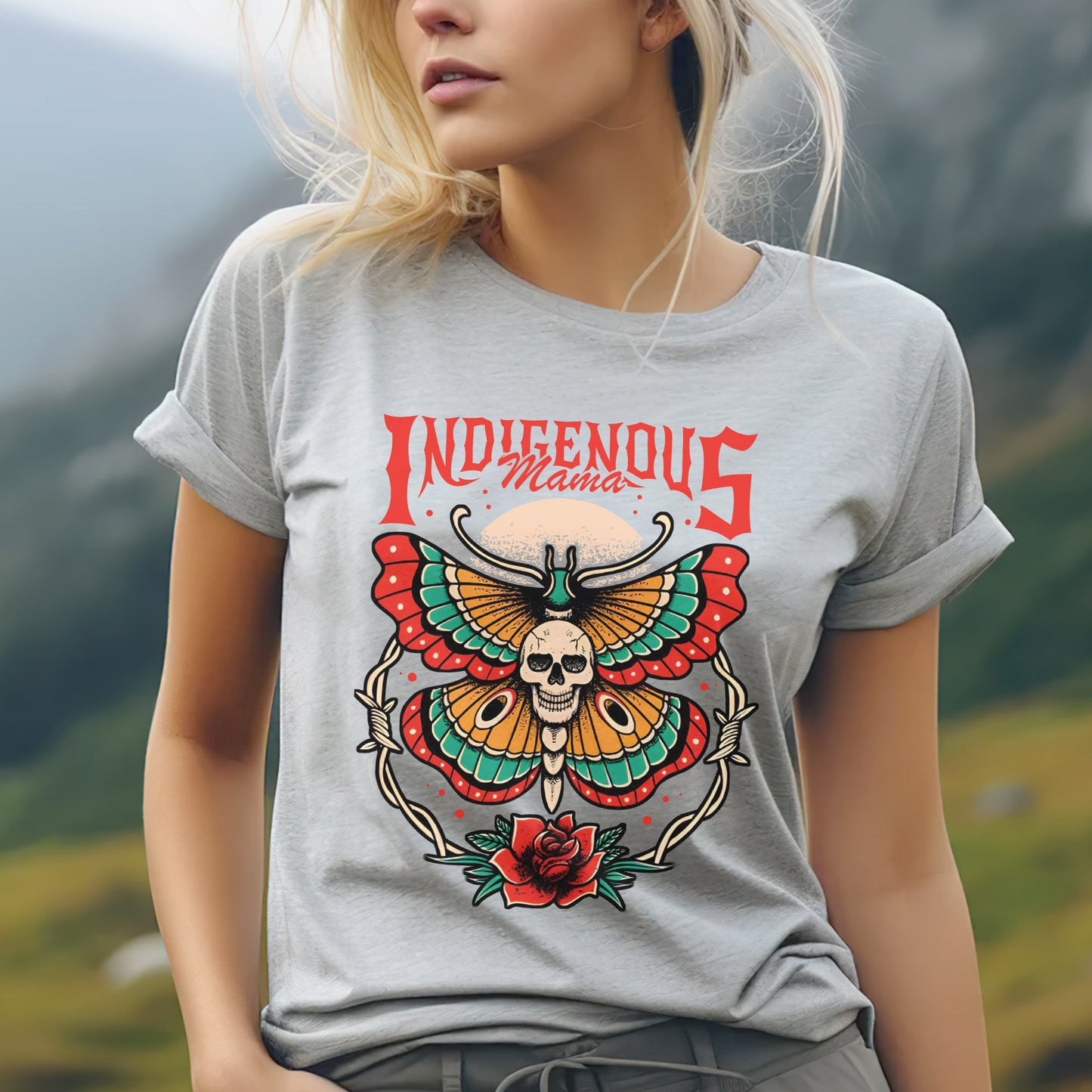 Indigenous Mama - MMIW Unisex T-Shirt/Hoodie/V-Neck/Sweatshirt