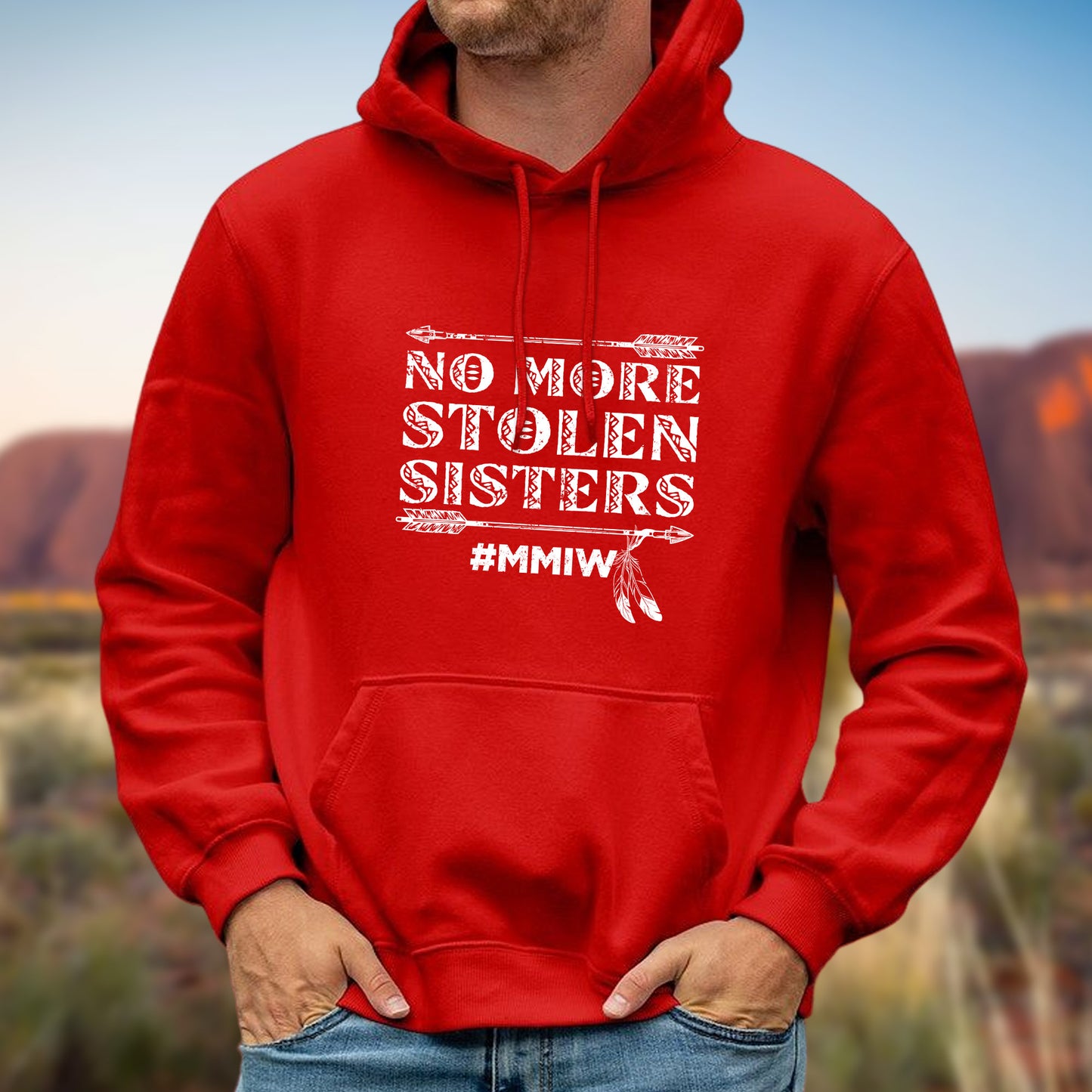 MMIW No More Stolen Sisters Unisex T-Shirt/T-Shirt V-Neck/Hoodie/Sweatshirt