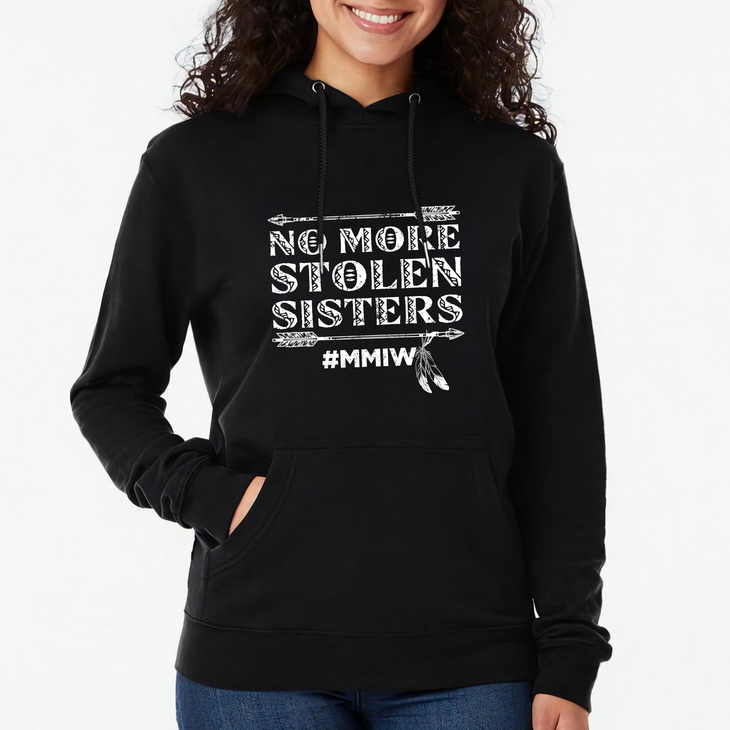 MMIW No More Stolen Sisters Unisex T-Shirt/T-Shirt V-Neck/Hoodie/Sweatshirt