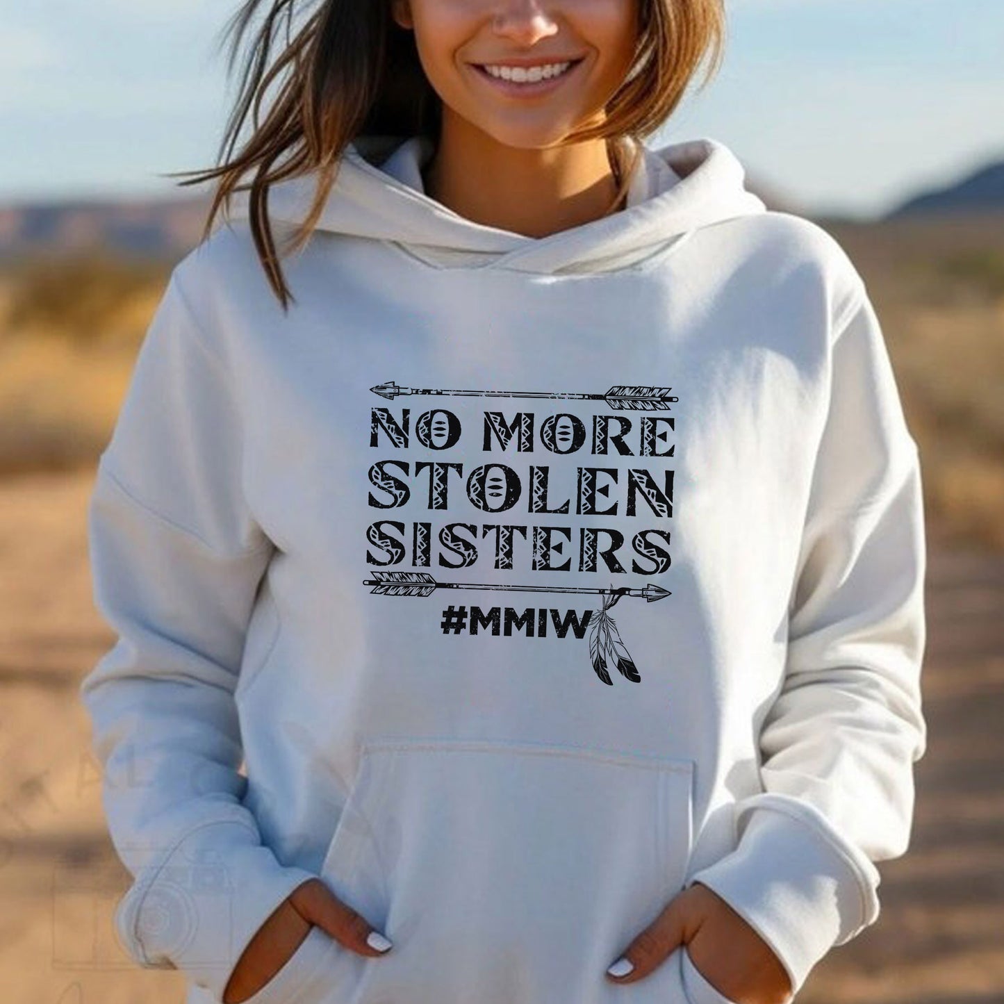 MMIW No More Stolen Sisters Unisex T-Shirt/T-Shirt V-Neck/Hoodie/Sweatshirt