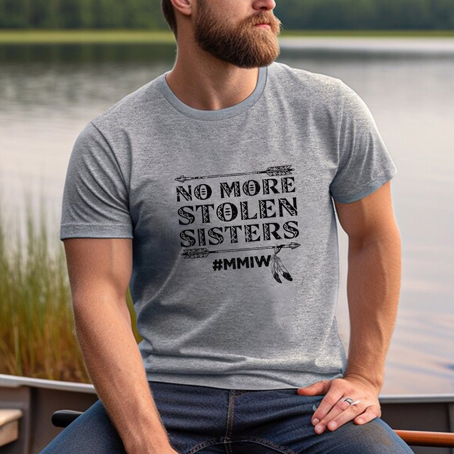MMIW No More Stolen Sisters Unisex T-Shirt/T-Shirt V-Neck/Hoodie/Sweatshirt