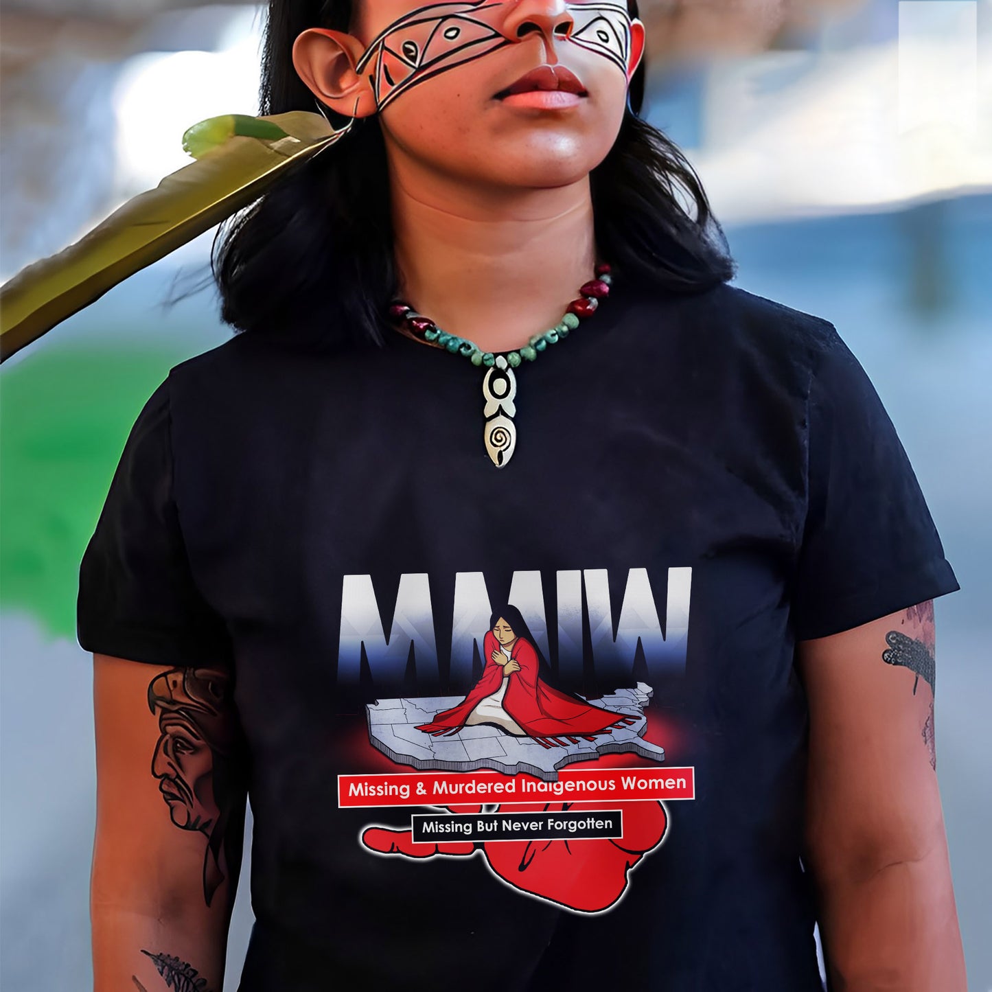 MMIW Missing But Never Forgotten Unisex WC146 T-Shirt/T-Shirt V-Neck/Hoodie/Sweatshirt