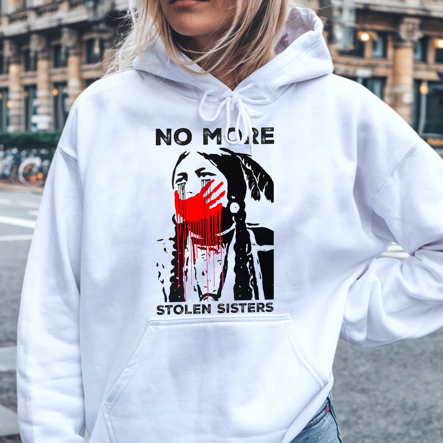 No More Stolen Sisters - MMIW Unisex T-Shirt/Hoodie/V-Neck/Sweatshirt