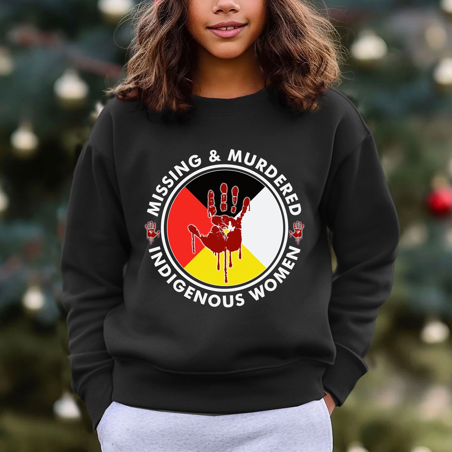 MMIW Four Seasons Indigenous Unisex T-Shirt/T-Shirt V-Neck/Hoodie/Sweatshirt
