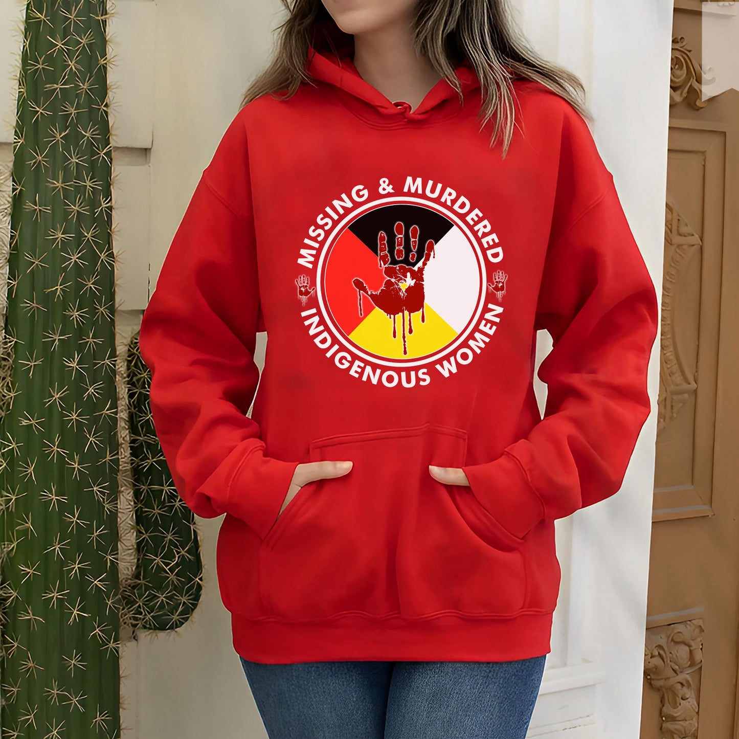 MMIW Four Seasons Indigenous Unisex T-Shirt/T-Shirt V-Neck/Hoodie/Sweatshirt
