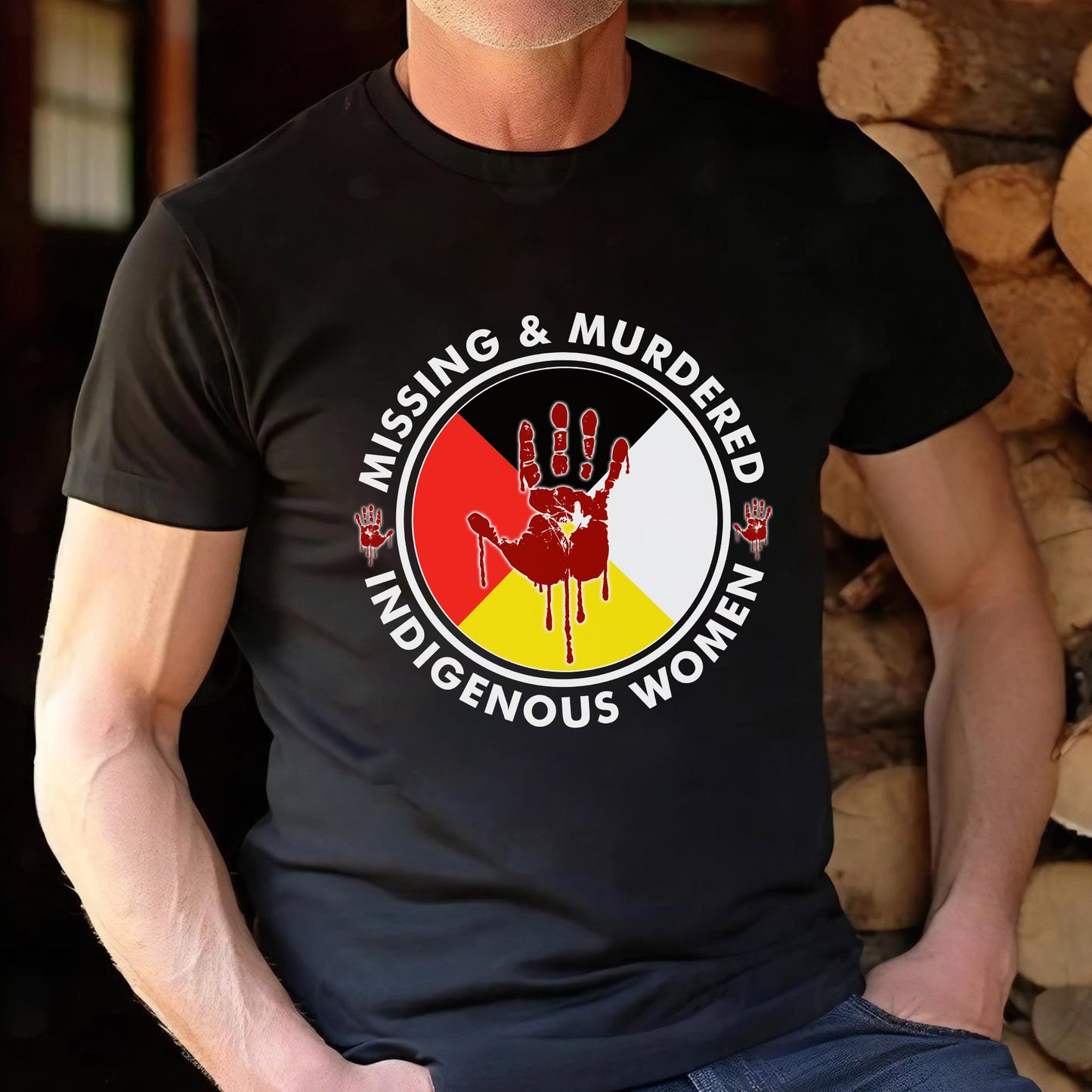 MMIW Four Seasons Indigenous Unisex T-Shirt/T-Shirt V-Neck/Hoodie/Sweatshirt