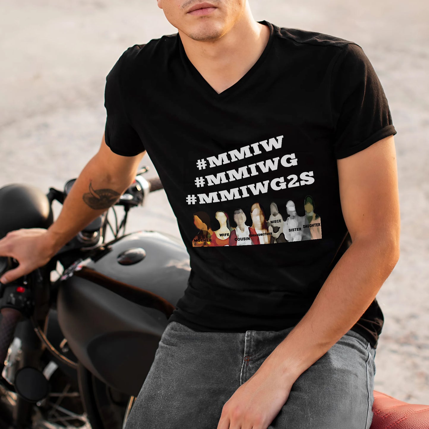 MMIWG2S – Remember & Honor Unisex Hoodie/T-Shirt/ T-Shirt V-Neck/Sweatshirt