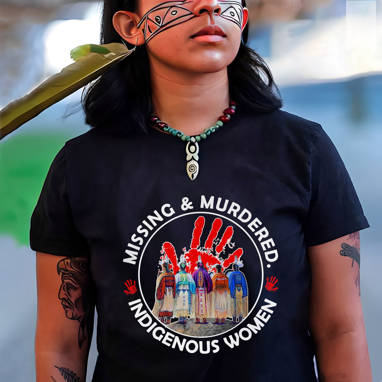 MMIW Red Hand Women Together Unisex T-Shirt/T-Shirt V-Neck/Hoodie/Sweatshirt
