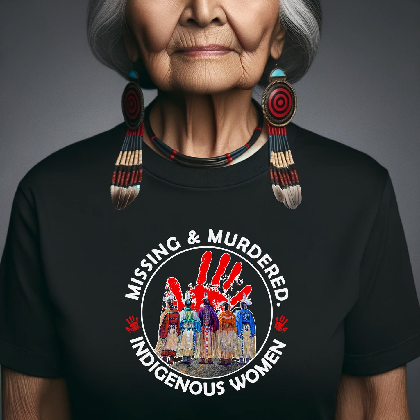 MMIW Red Hand Women Together Unisex T-Shirt/T-Shirt V-Neck/Hoodie/Sweatshirt