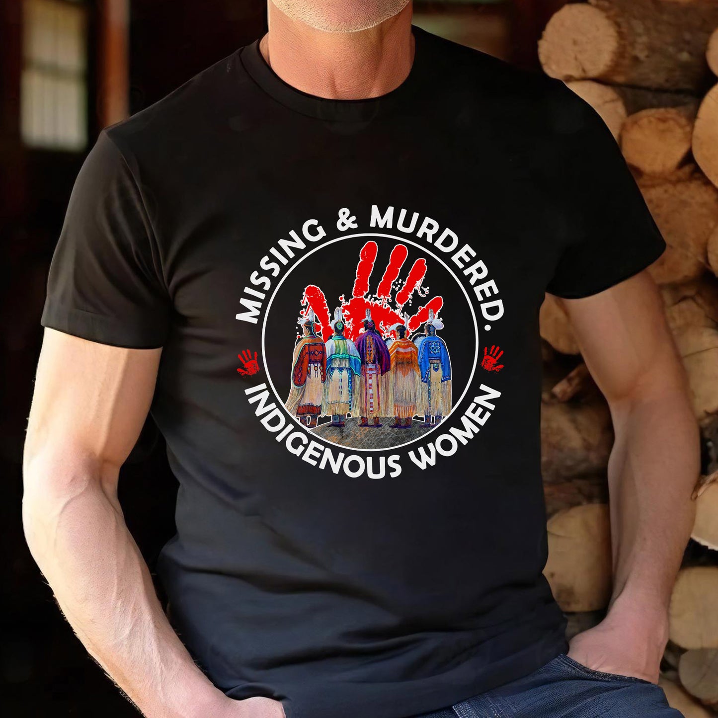 MMIW Red Hand Women Together Unisex T-Shirt/T-Shirt V-Neck/Hoodie/Sweatshirt