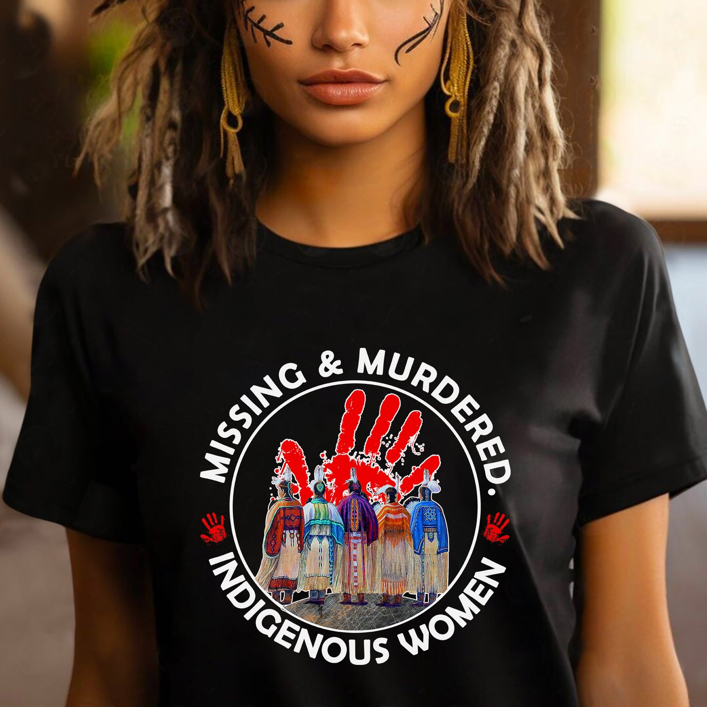 MMIW Red Hand Women Together Unisex T-Shirt/T-Shirt V-Neck/Hoodie/Sweatshirt