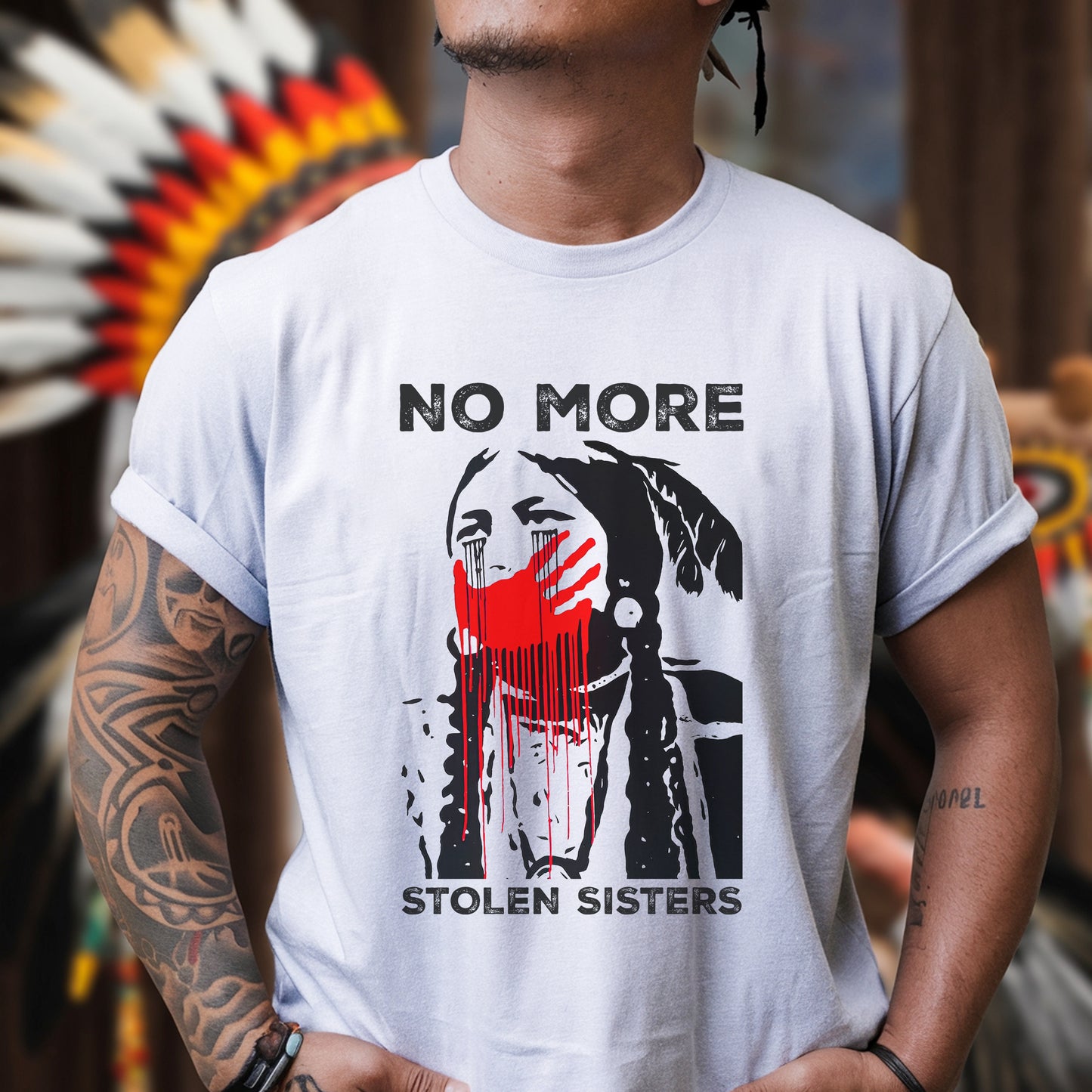 No More Stolen Sisters - MMIW Unisex T-Shirt/Hoodie/V-Neck/Sweatshirt