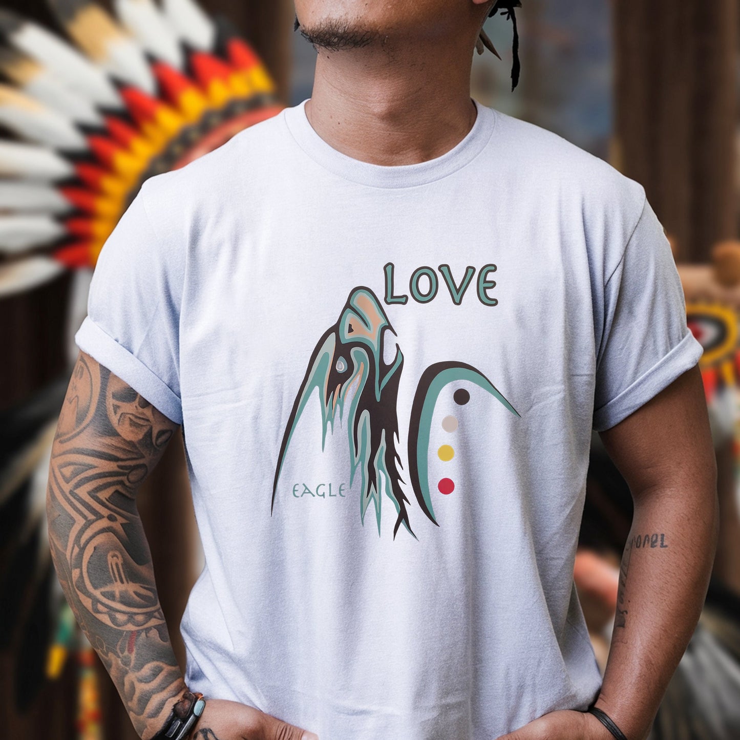 The Seven Sacred Laws - Love Native American Unisex T-shirt/V-neck T-shirt /Hoodie/Sweatshirt