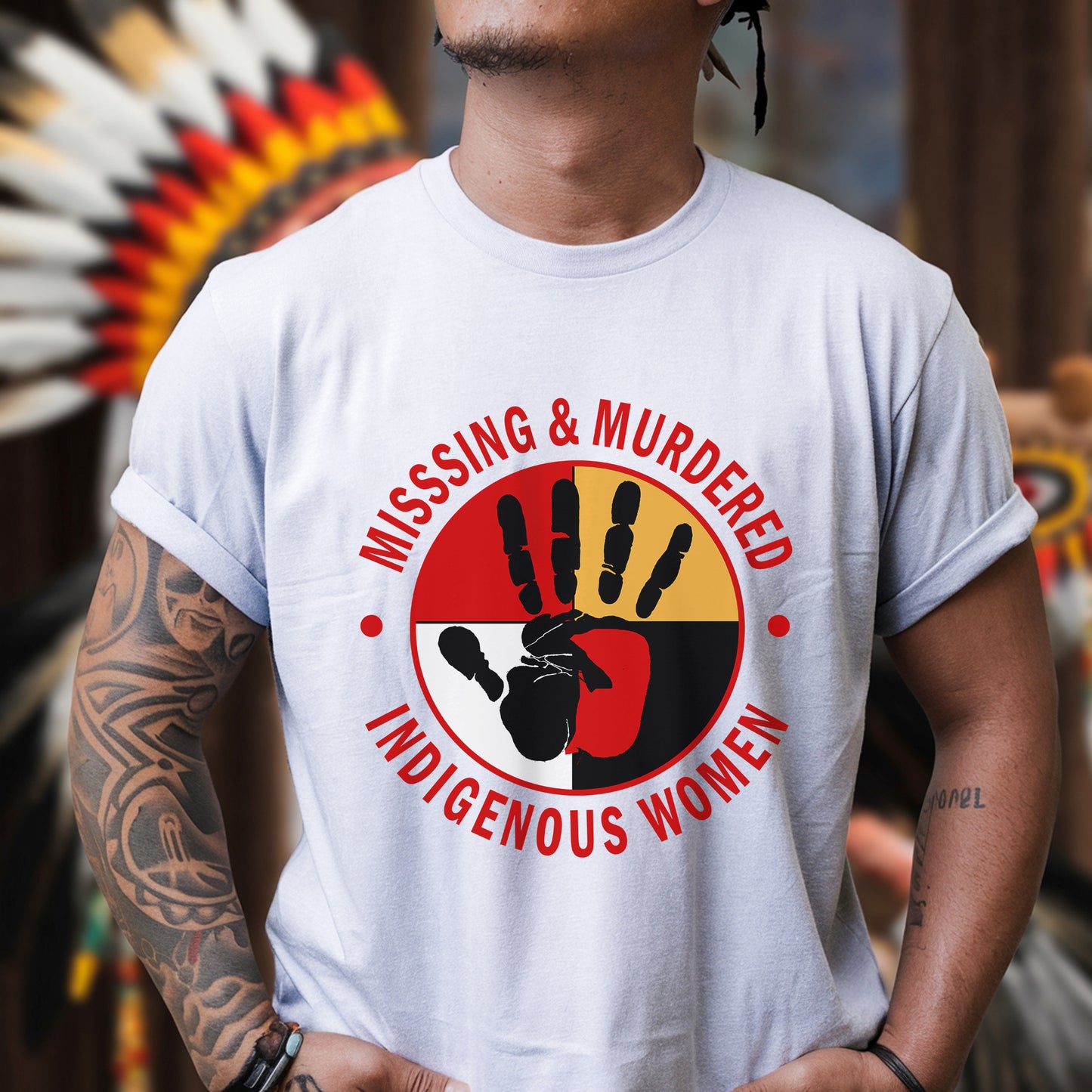 Indigenous Women Missing And Murdered - MMIW Unisex T-Shirt/Hoodie/V-Neck/Sweatshirt