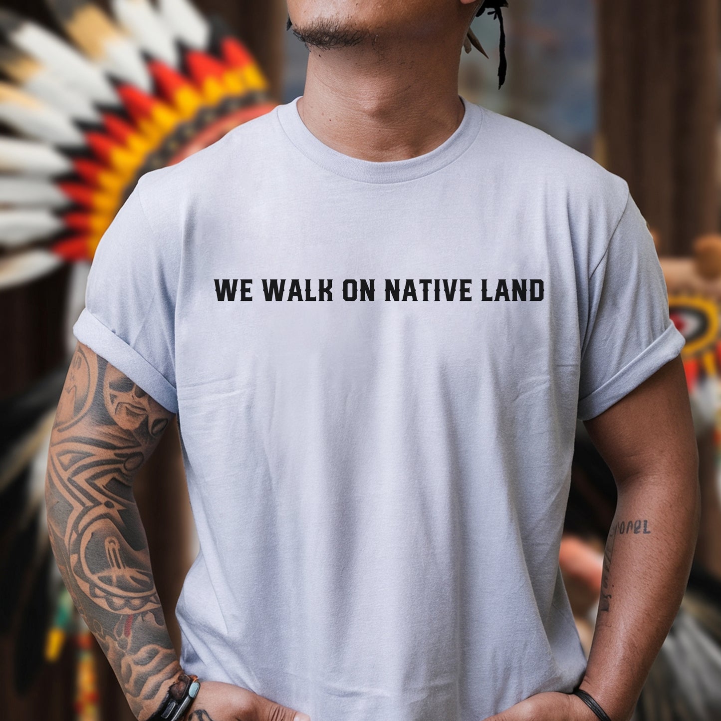 The Original Founding Fathers Native Leaders - Two sides - Unisex T-Shirt/T-Shirt V-Neck/Hoodie/Sweatshirt