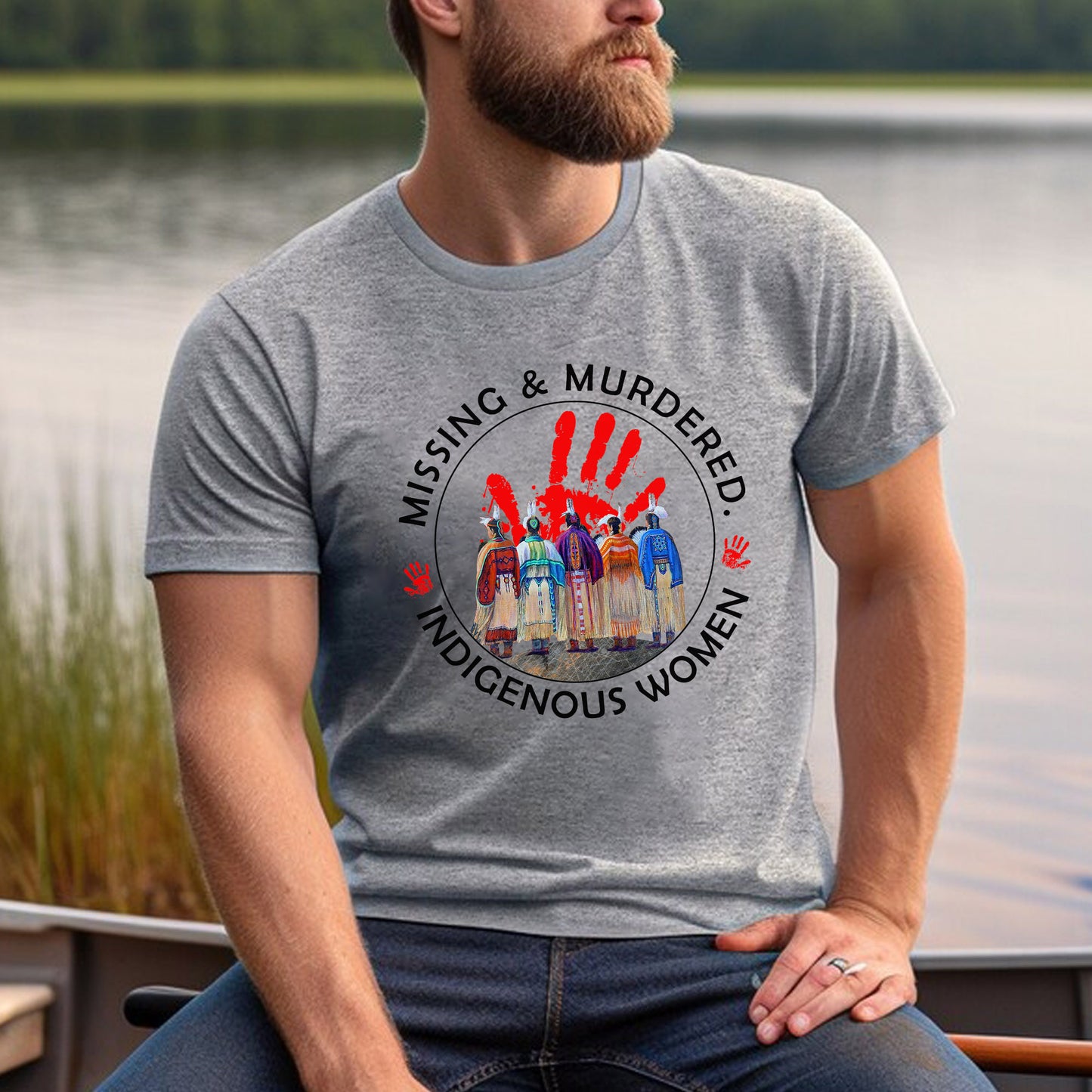 MMIW Red Hand Women Together Unisex T-Shirt/T-Shirt V-Neck/Hoodie/Sweatshirt