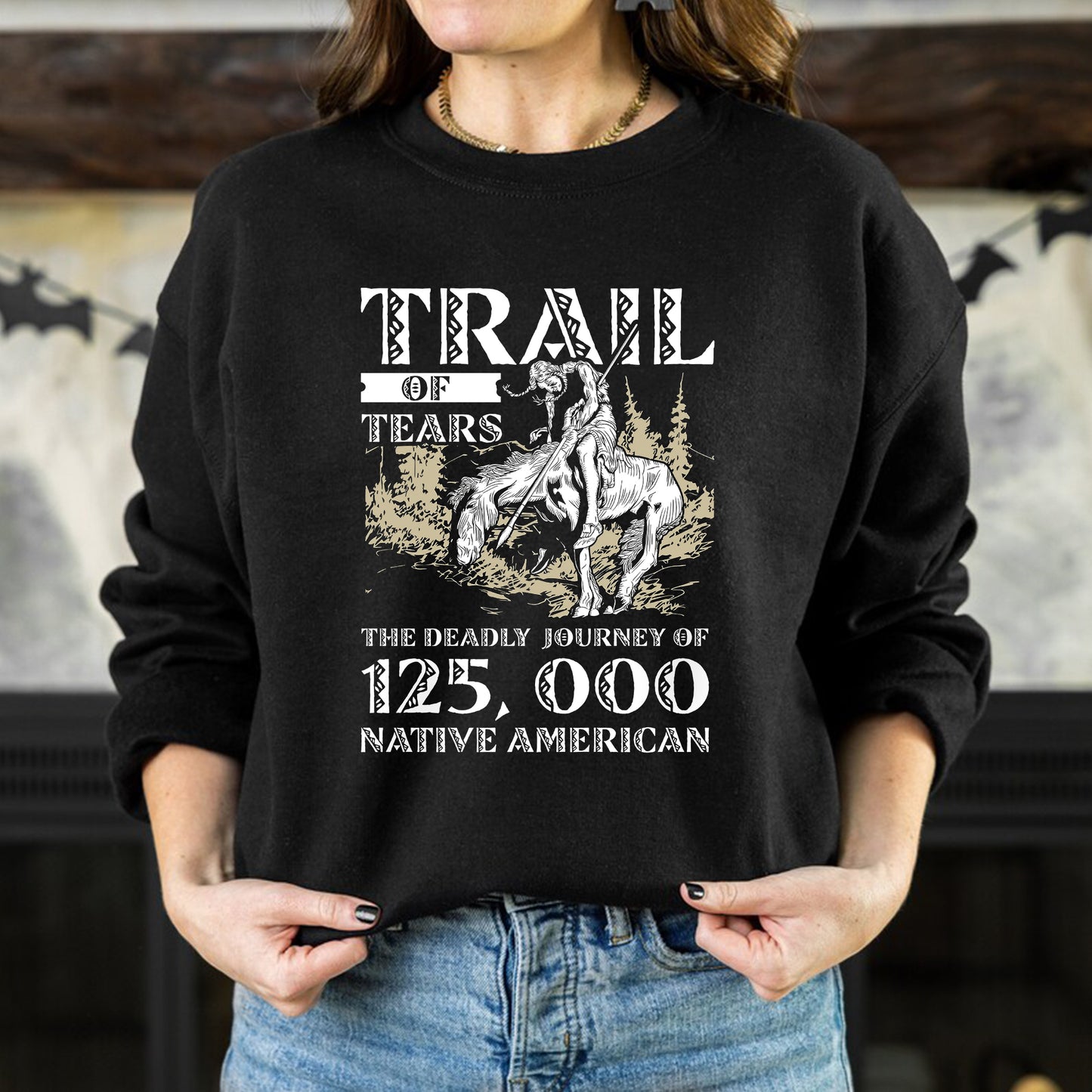 Trail of Tears Memorial - 125,000 Native Americans Lost Art Unisex T-Shirt/Hoodie/Sweatshirt