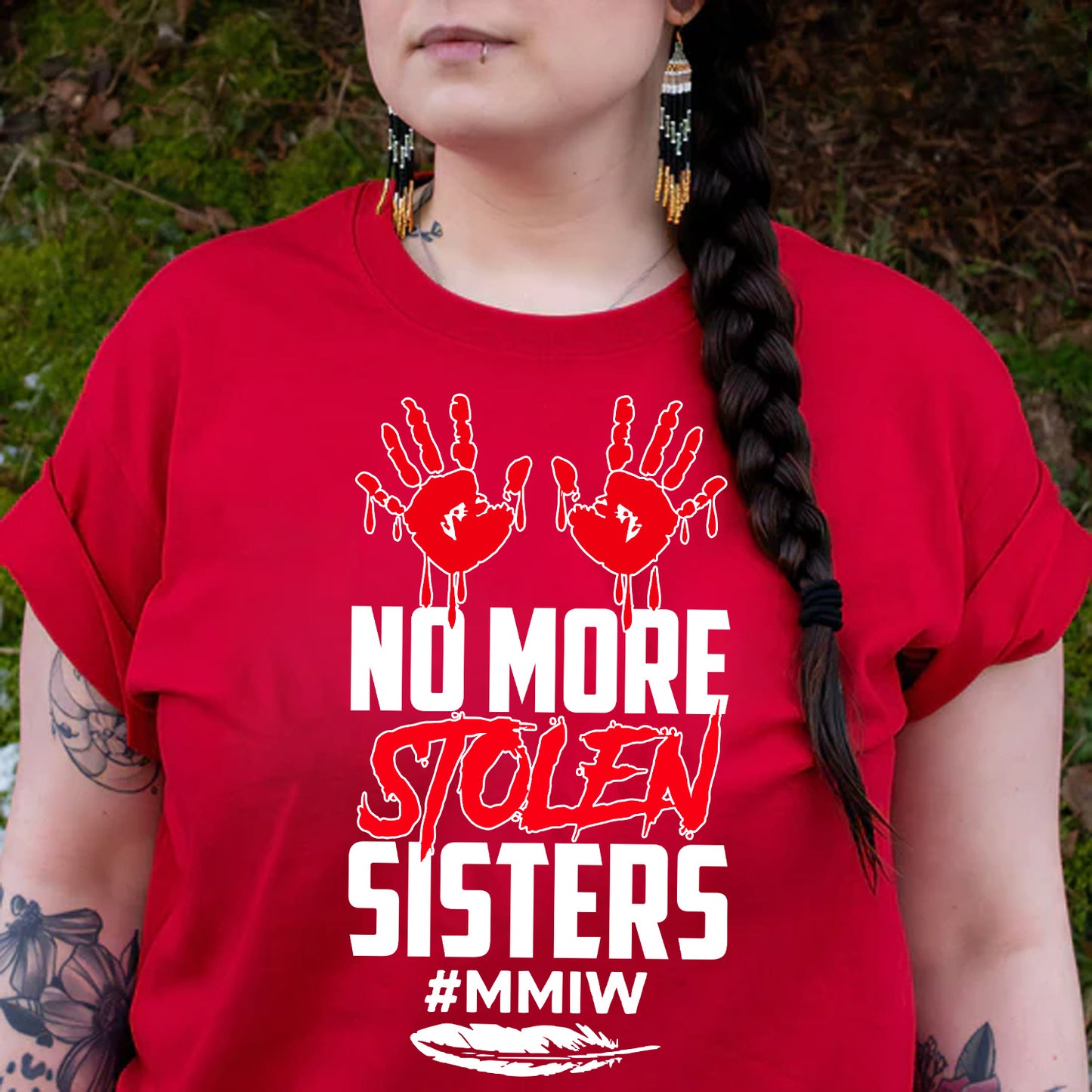 No More Stolen Sisters - MMIW Unisex T-Shirt/Hoodie/V-Neck/Sweatshirt