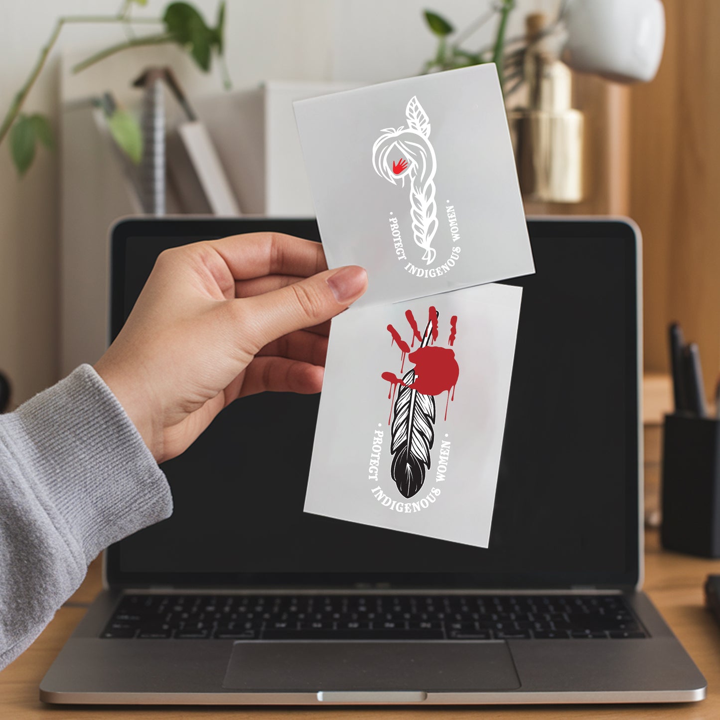 MMIW - Protect Indigenous Woman Stolen Sisters Sticker Decal MMIW Awareness