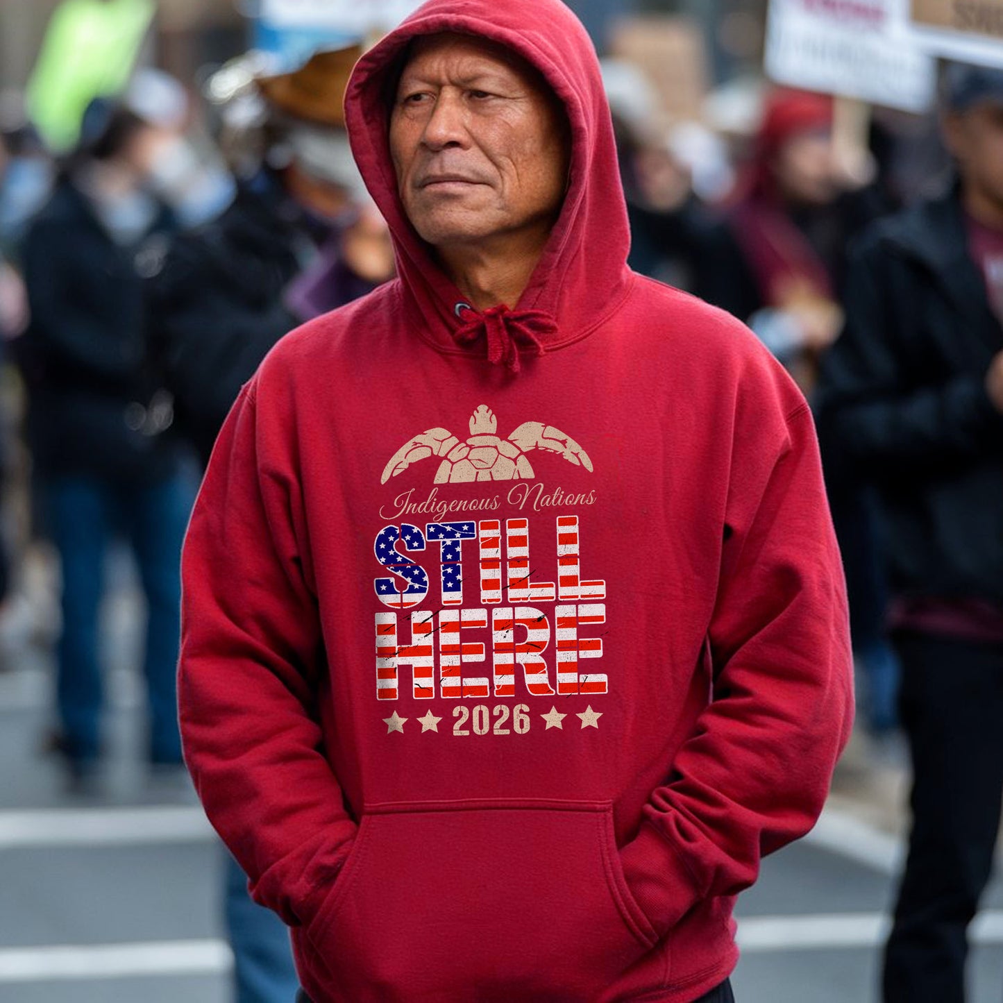 Still Here 2026 Indigenous Nations Unisex T-shirt/T-shirt V-neck/Hoodie/Sweatshirt