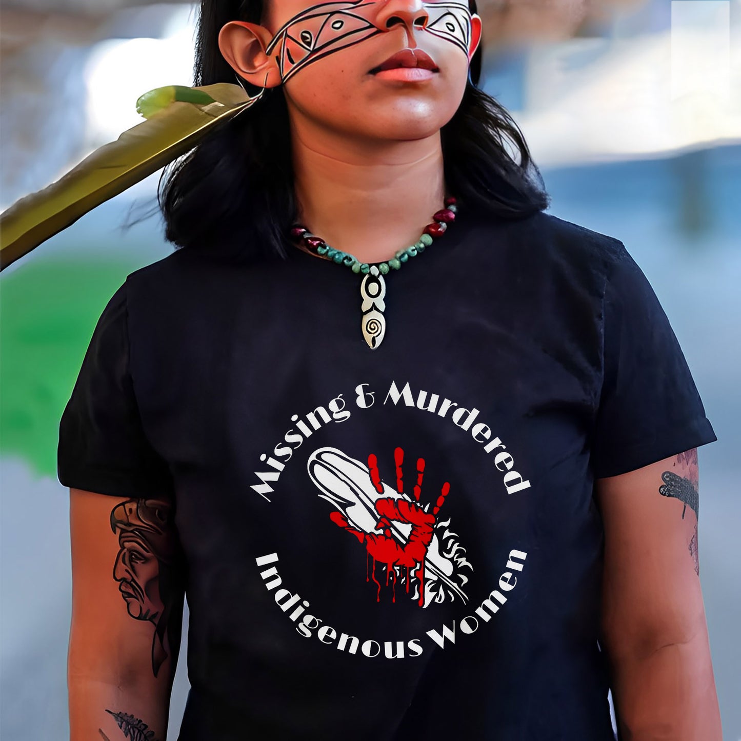 MMIW Missing Murdered Indigenous Owned Unisex T-Shirt/T-Shirt V-Neck/Hoodie/Sweatshirt