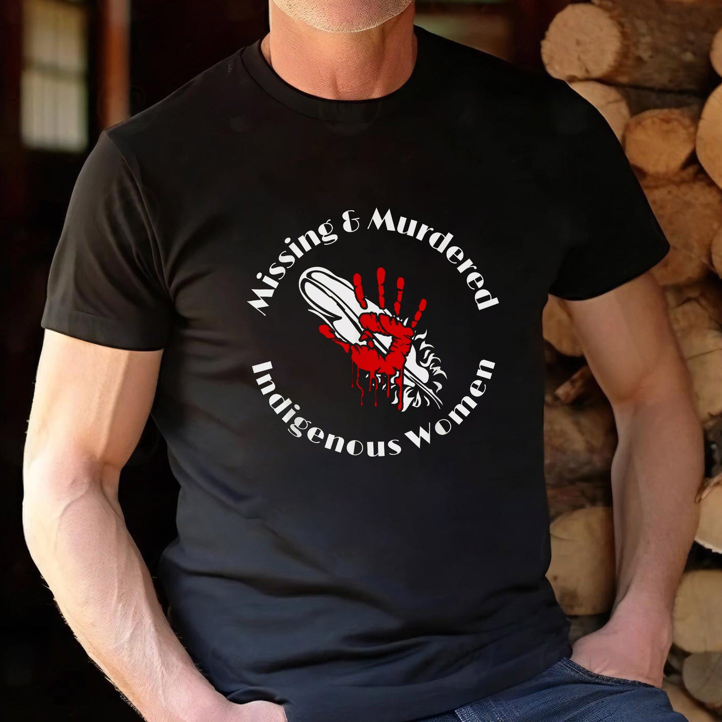 MMIW Missing Murdered Indigenous Owned Unisex T-Shirt/T-Shirt V-Neck/Hoodie/Sweatshirt