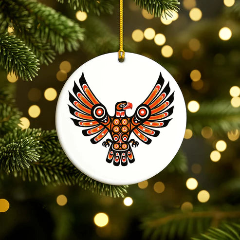 The Seven Laws Teachings Ceramic Ornament - Unique Holiday Decor