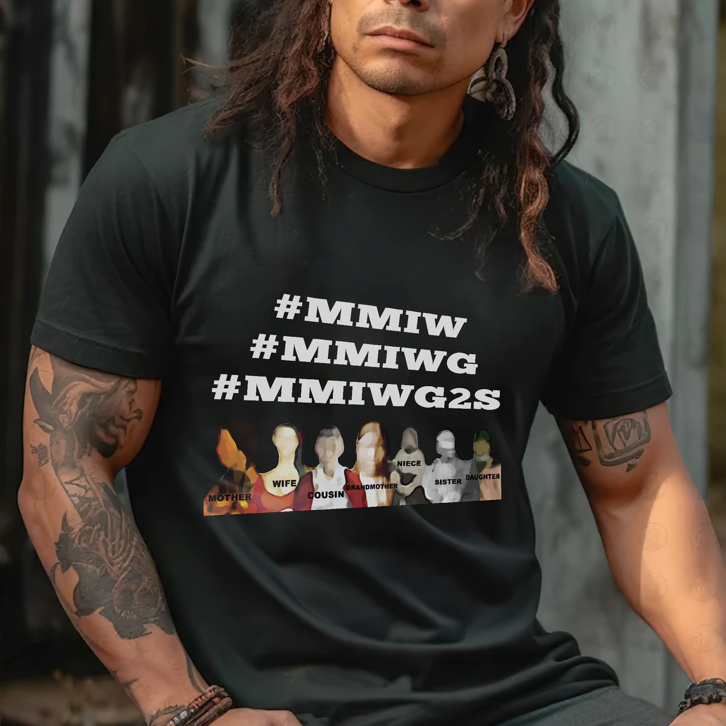 MMIWG2S – Remember & Honor Unisex Hoodie/T-Shirt/ T-Shirt V-Neck/Sweatshirt
