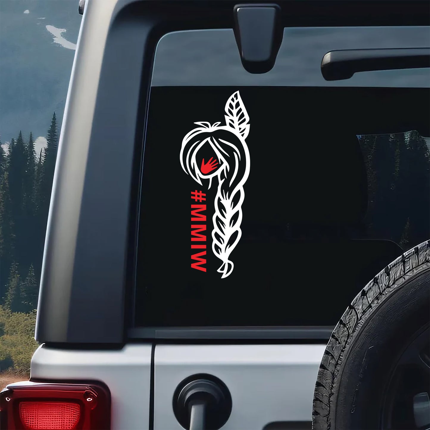 MMIW - Indigenous Woman Stolen Sisters Sticker Decal MMIW Awareness