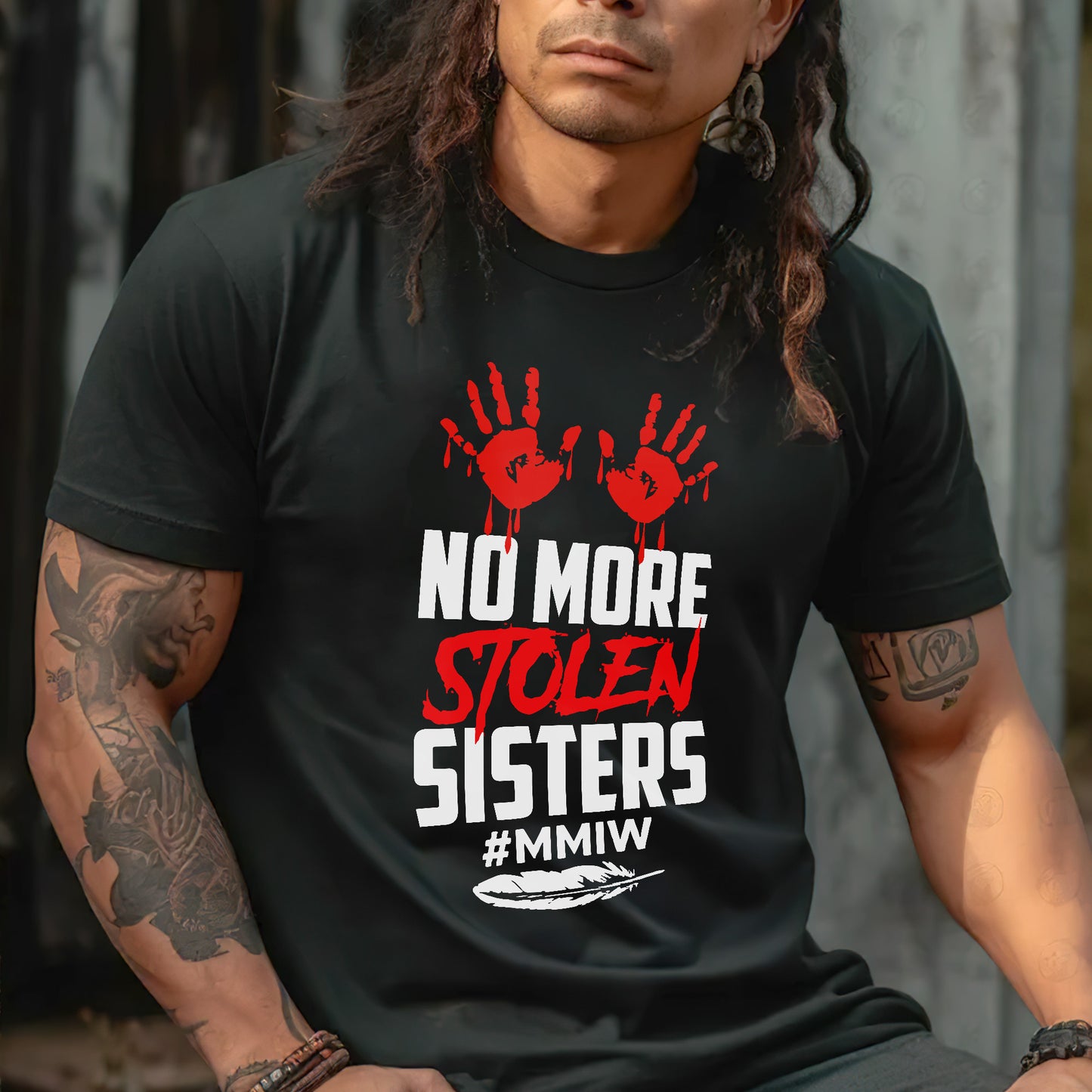 No More Stolen Sisters - MMIW Unisex T-Shirt/Hoodie/V-Neck/Sweatshirt