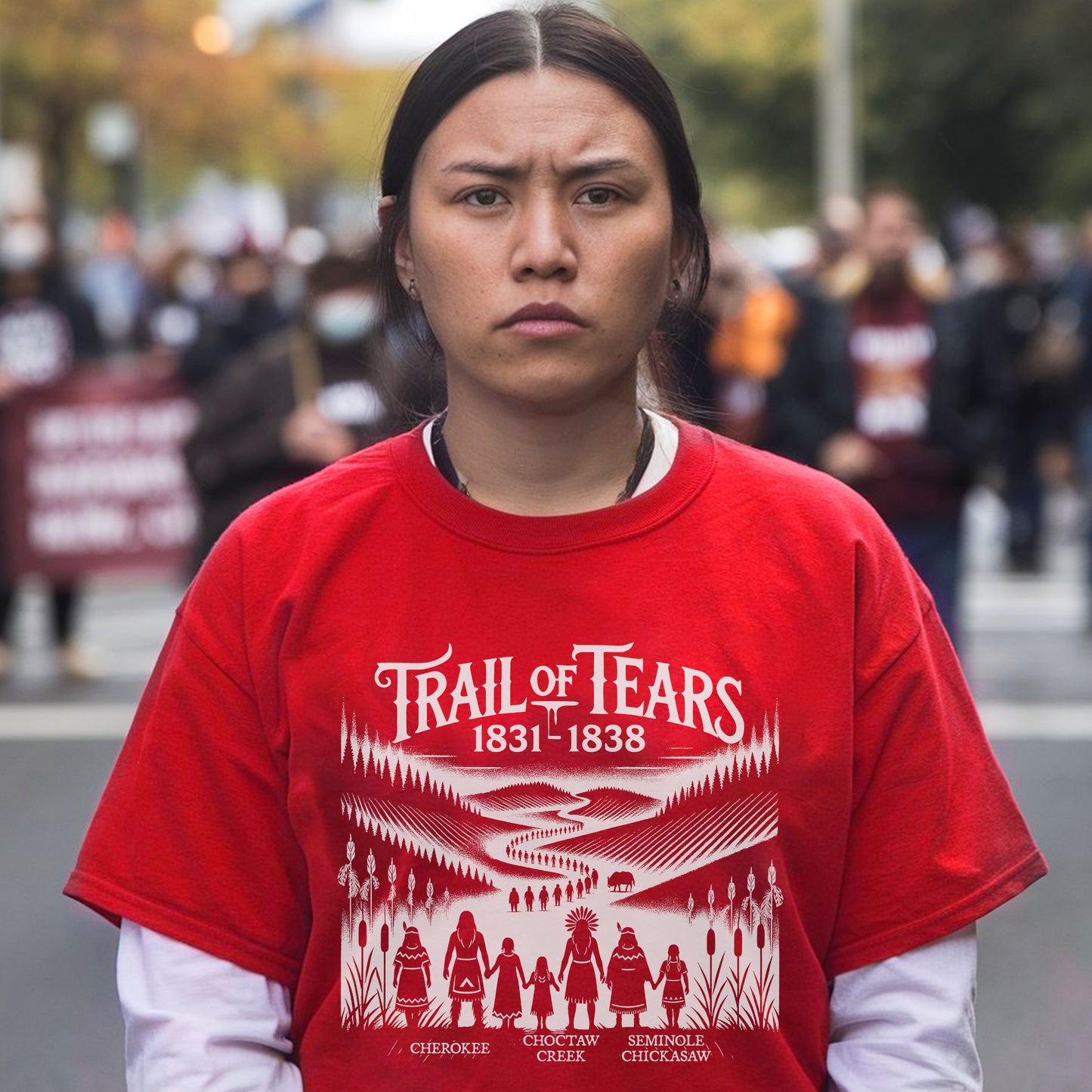 Trail Of Tears - Native Land 1831-1838 Unisex T-Shirt/Hoodie/Sweatshirt