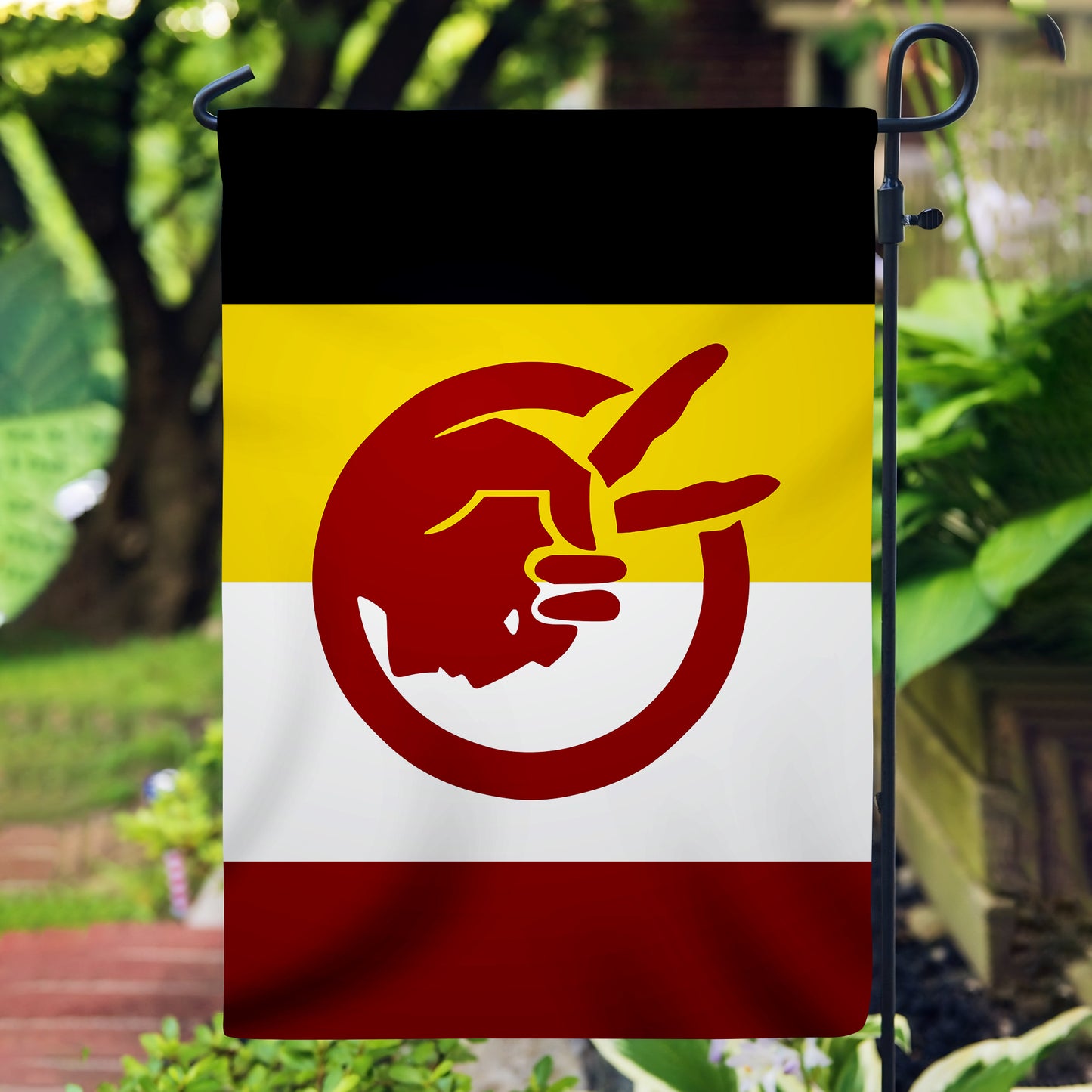 Native Unity Flag - Native American Peace Flag Garden House Yard Decor for Outdoor