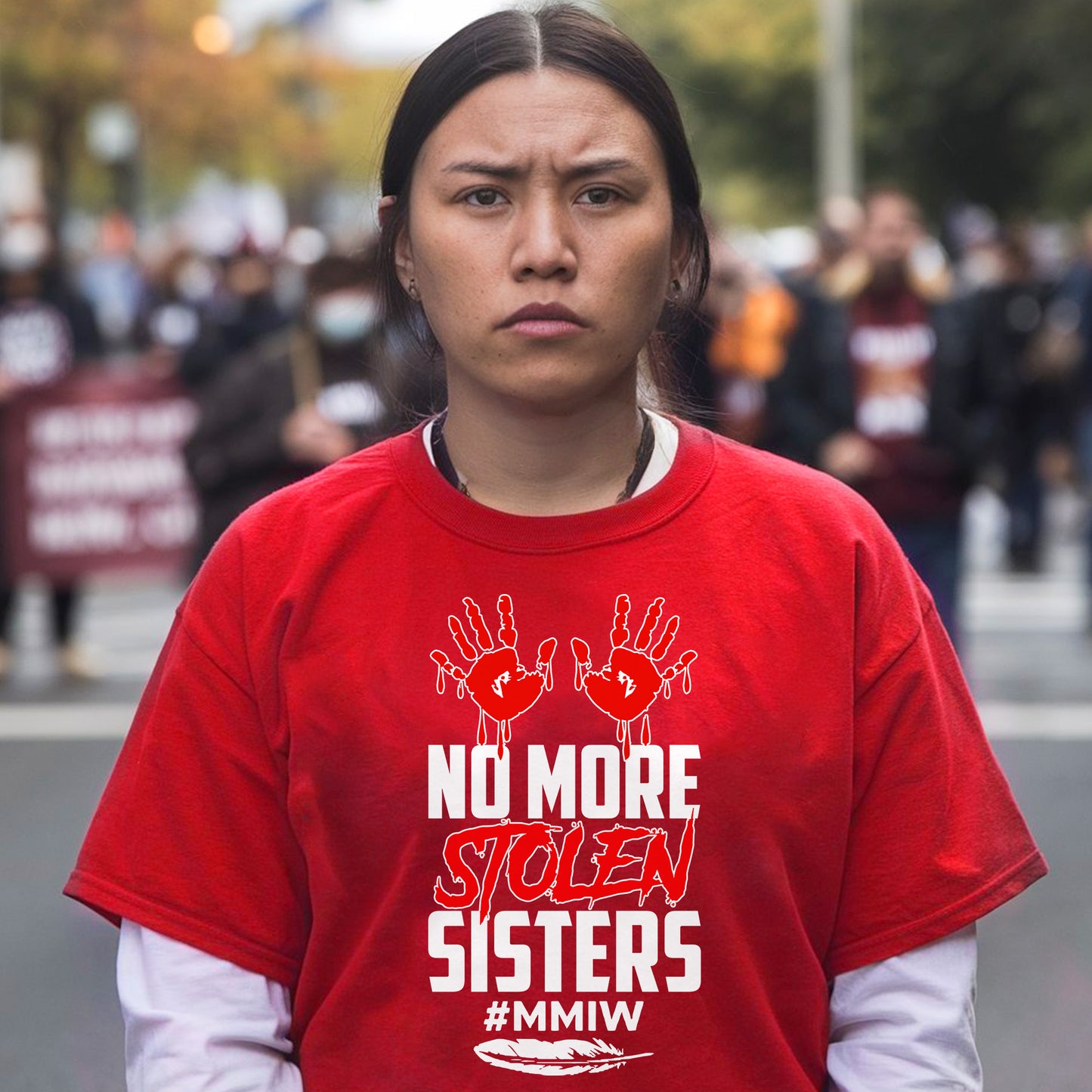 No More Stolen Sisters - MMIW Unisex T-Shirt/Hoodie/V-Neck/Sweatshirt