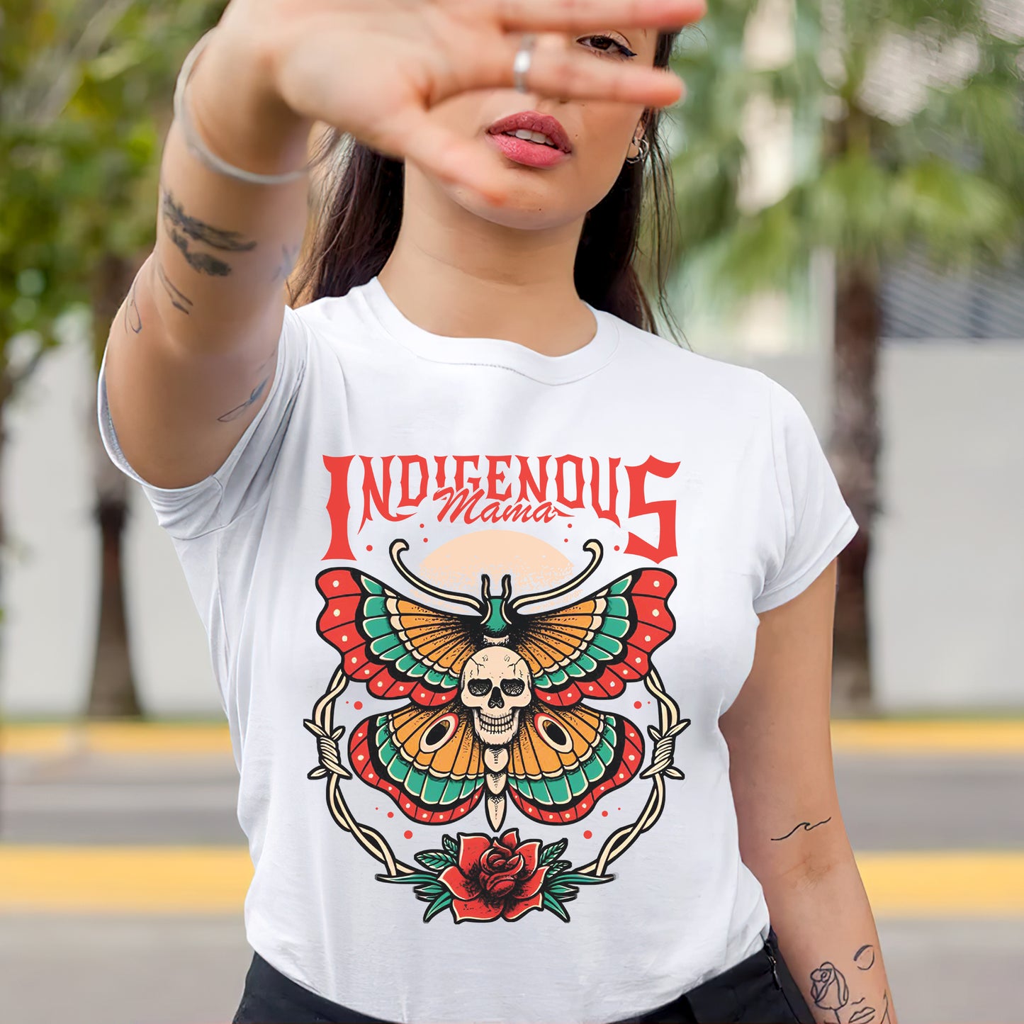 Indigenous Mama - MMIW Unisex T-Shirt/Hoodie/V-Neck/Sweatshirt