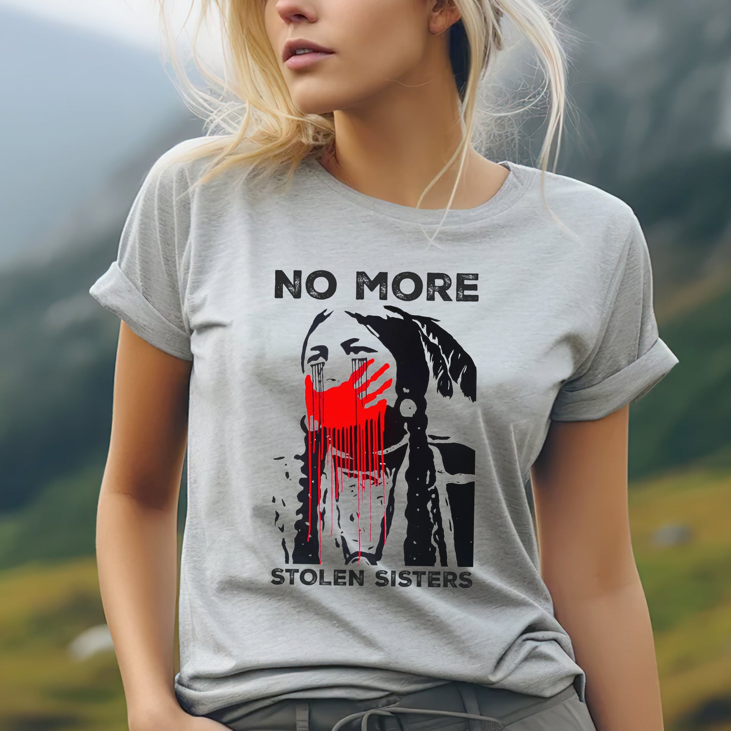 No More Stolen Sisters - MMIW Unisex T-Shirt/Hoodie/V-Neck/Sweatshirt