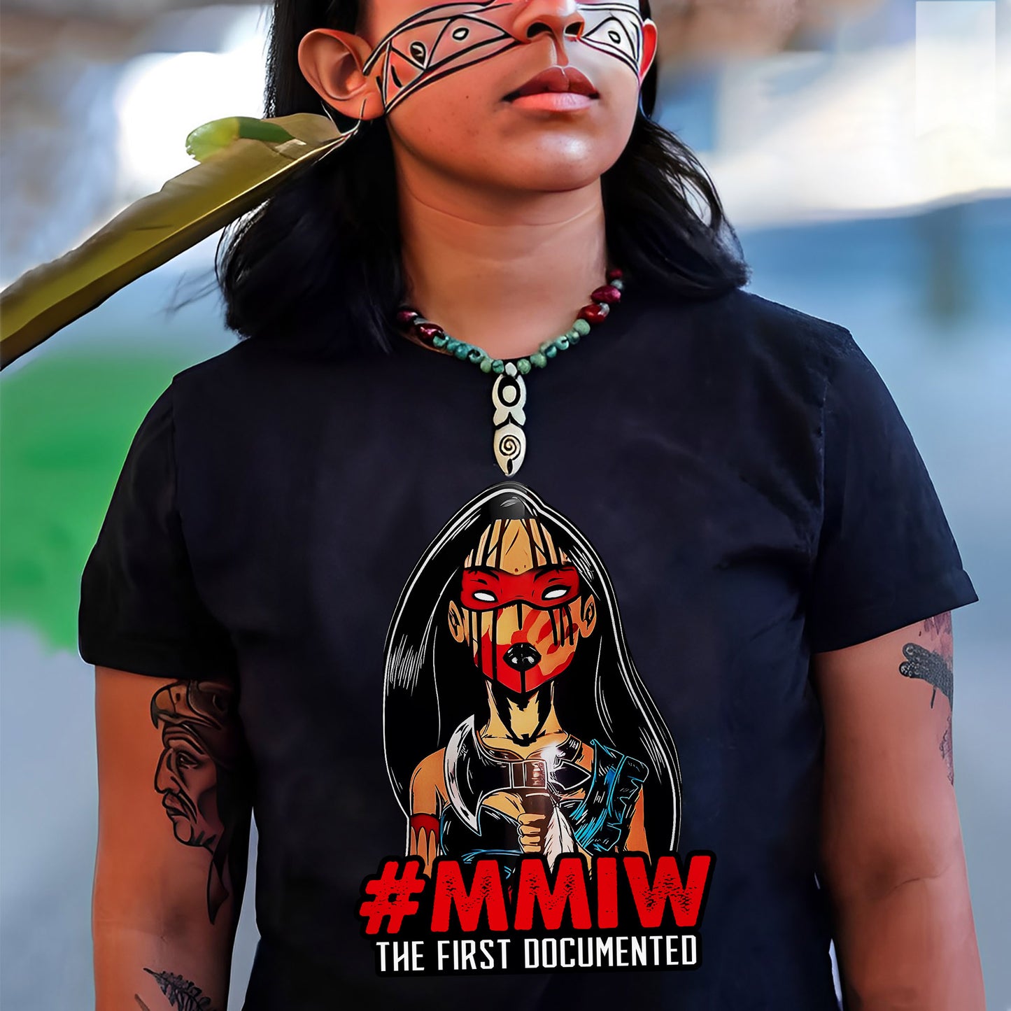 MMIW The First Documented Indigenous Unisex T-Shirt/T-Shirt V-Neck/Hoodie/Sweatshirt
