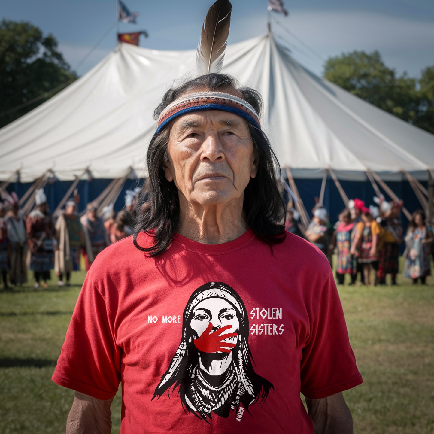 MMIW NO MORE STOLEN SISTERS Unisex WC47 T-Shirt/T-Shirt V-Neck/Hoodie/Sweatshirt
