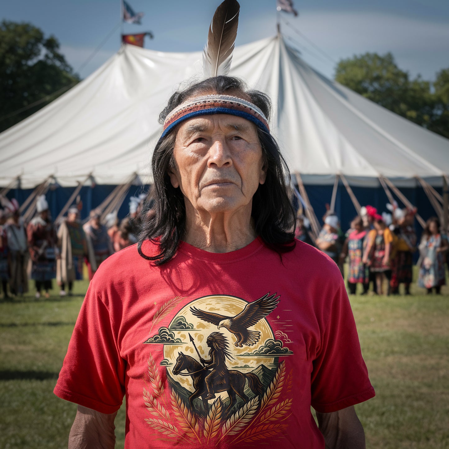 Trail Of Tears - Native American Chief Ride Horse Unisex T-Shirt/Hoodie/Sweatshirt