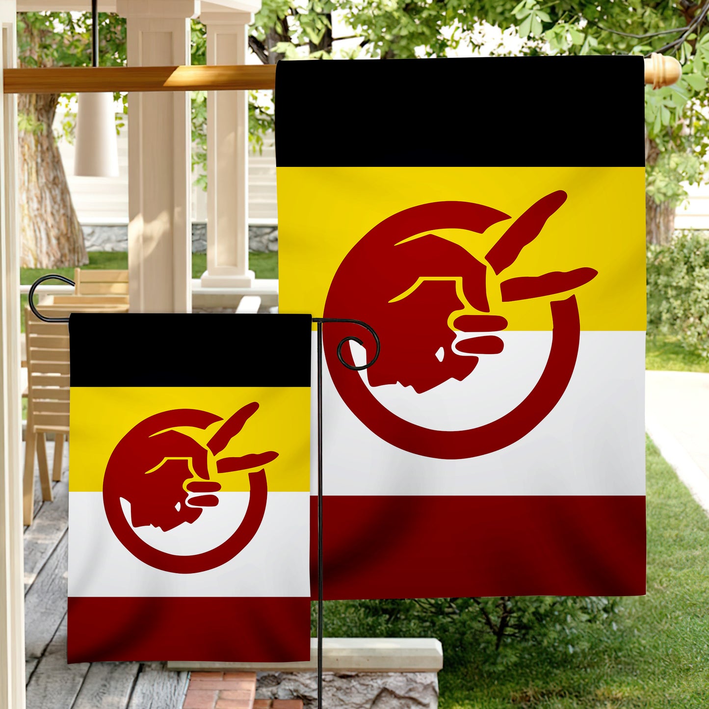 Native Unity Flag - Native American Peace Flag Garden House Yard Decor for Outdoor