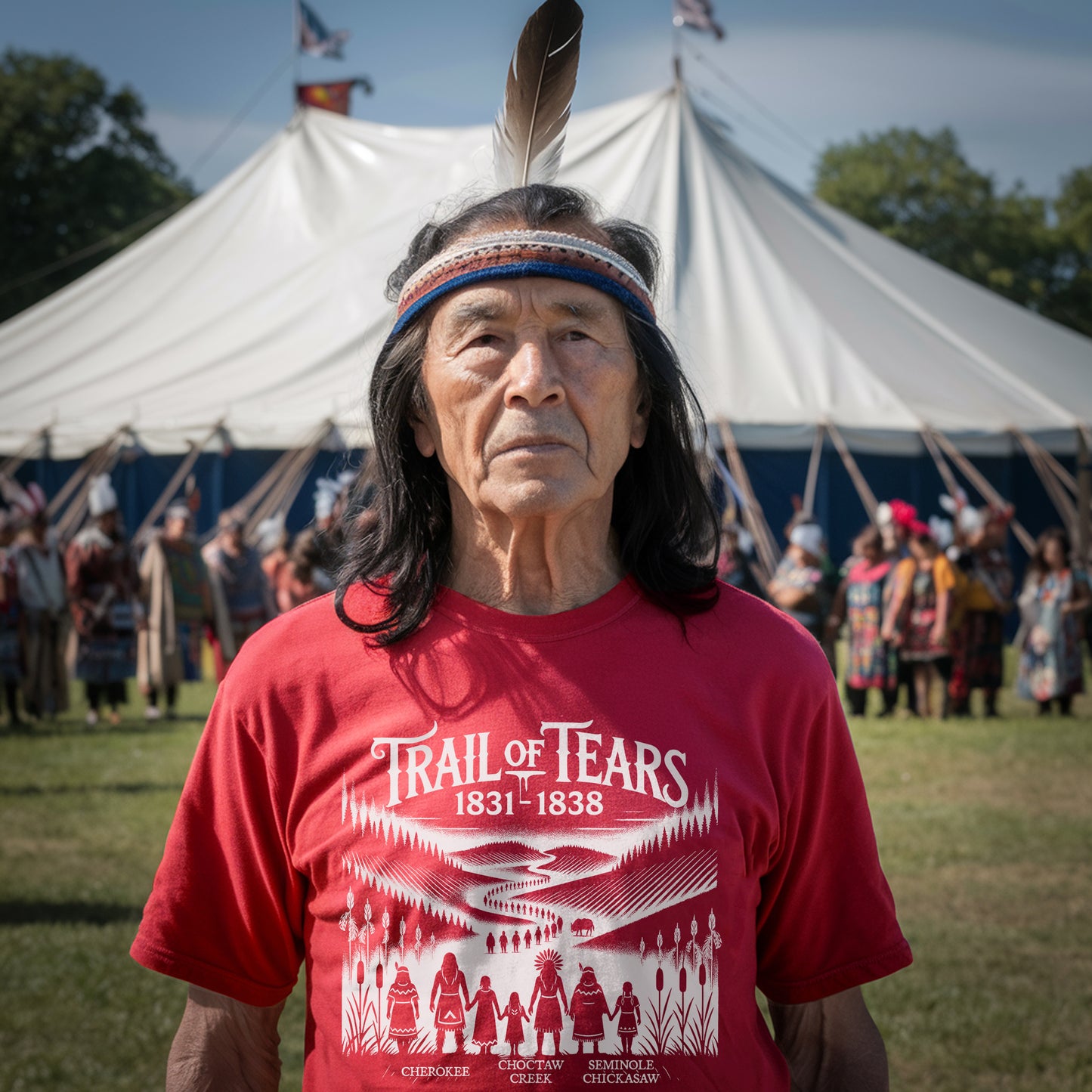 Trail Of Tears - Native Land 1831-1838 Unisex T-Shirt/Hoodie/Sweatshirt