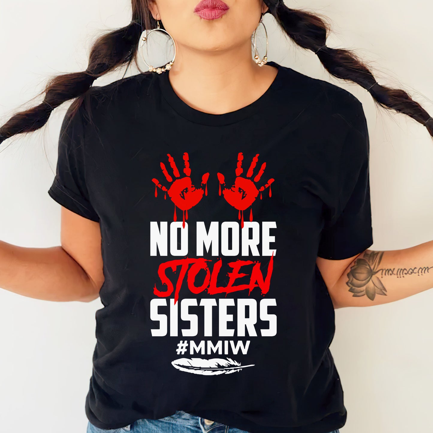 No More Stolen Sisters - MMIW Unisex T-Shirt/Hoodie/V-Neck/Sweatshirt
