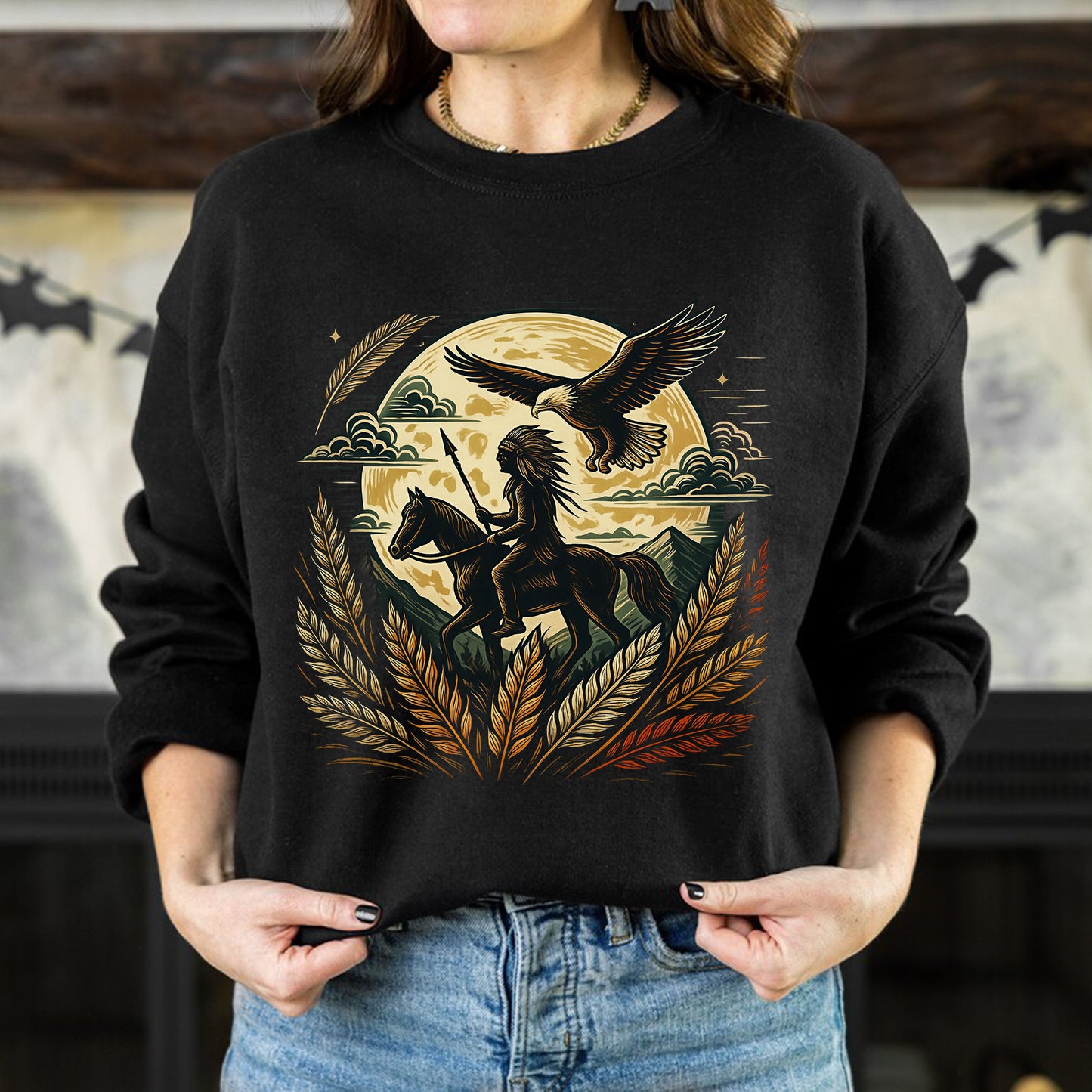 Trail Of Tears - Native American Chief Ride Horse Unisex T-Shirt/Hoodie/Sweatshirt