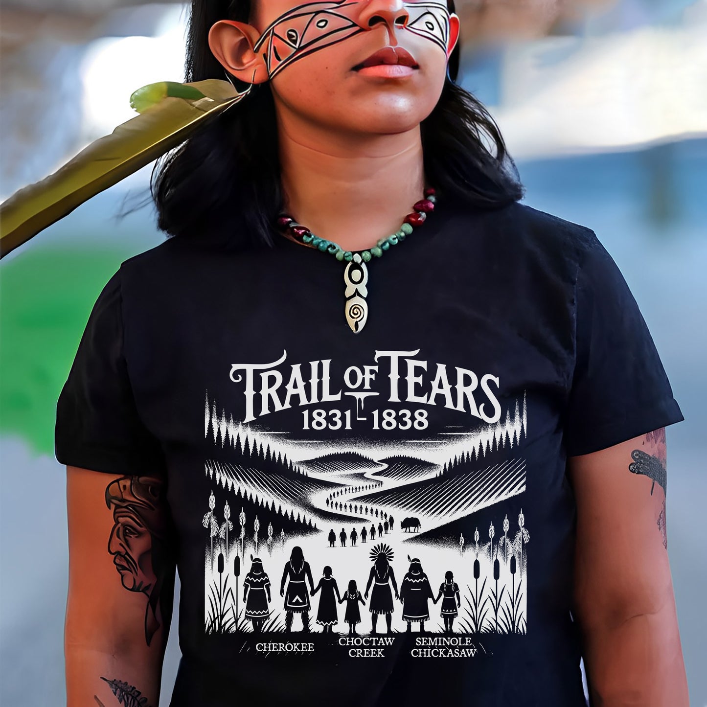 Trail Of Tears - Native Land 1831-1838 Unisex T-Shirt/Hoodie/Sweatshirt