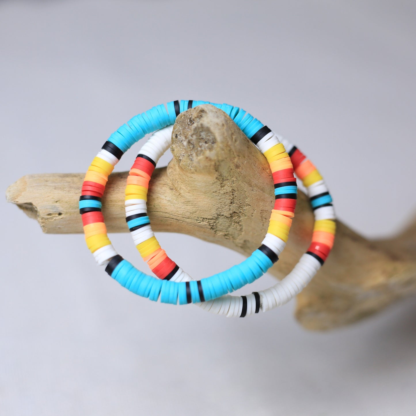 SALE 50% OFF - Women's Handmade Black Dusk Clay Bracelet