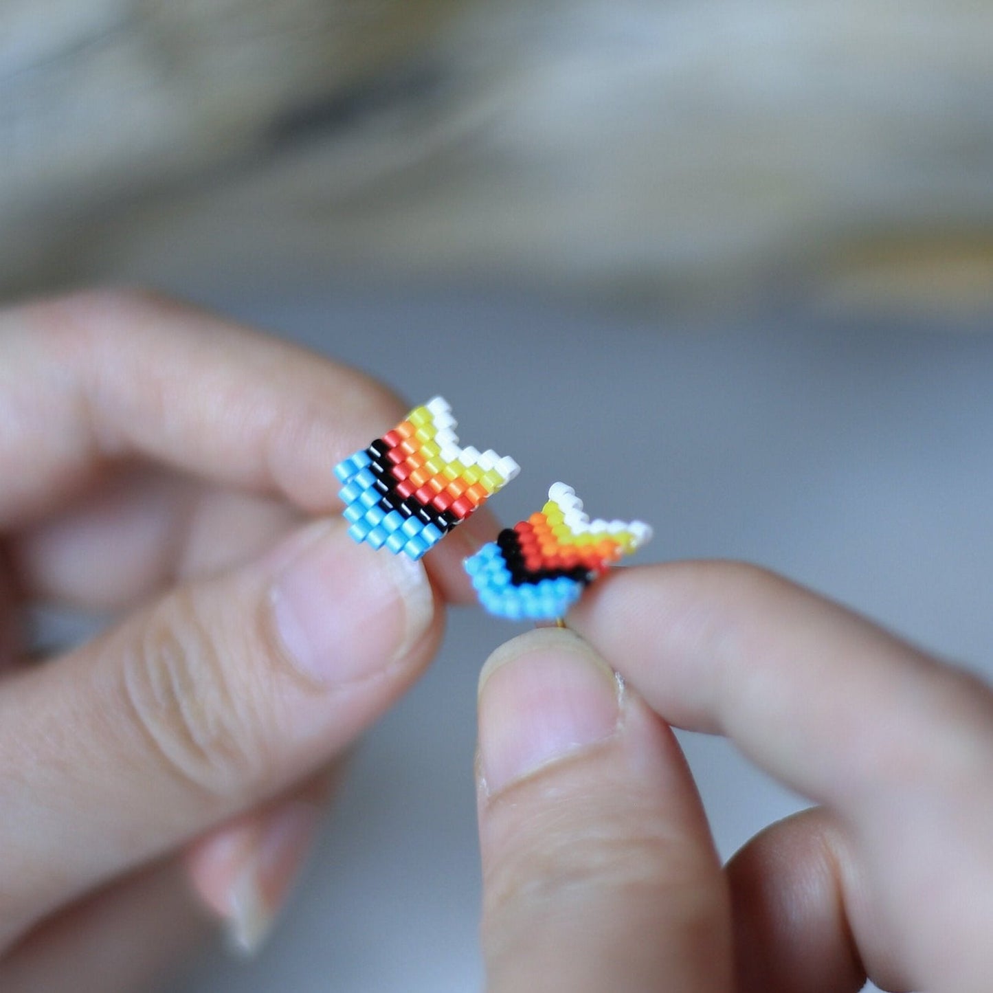 Native Style Miyuki Beaded Handmade Earrings For Women