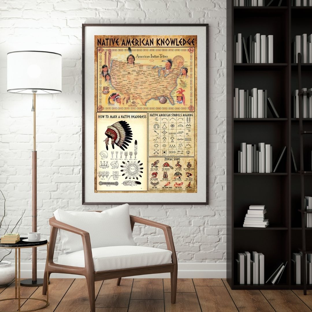 The Native American Knowledge Poster/Canvas