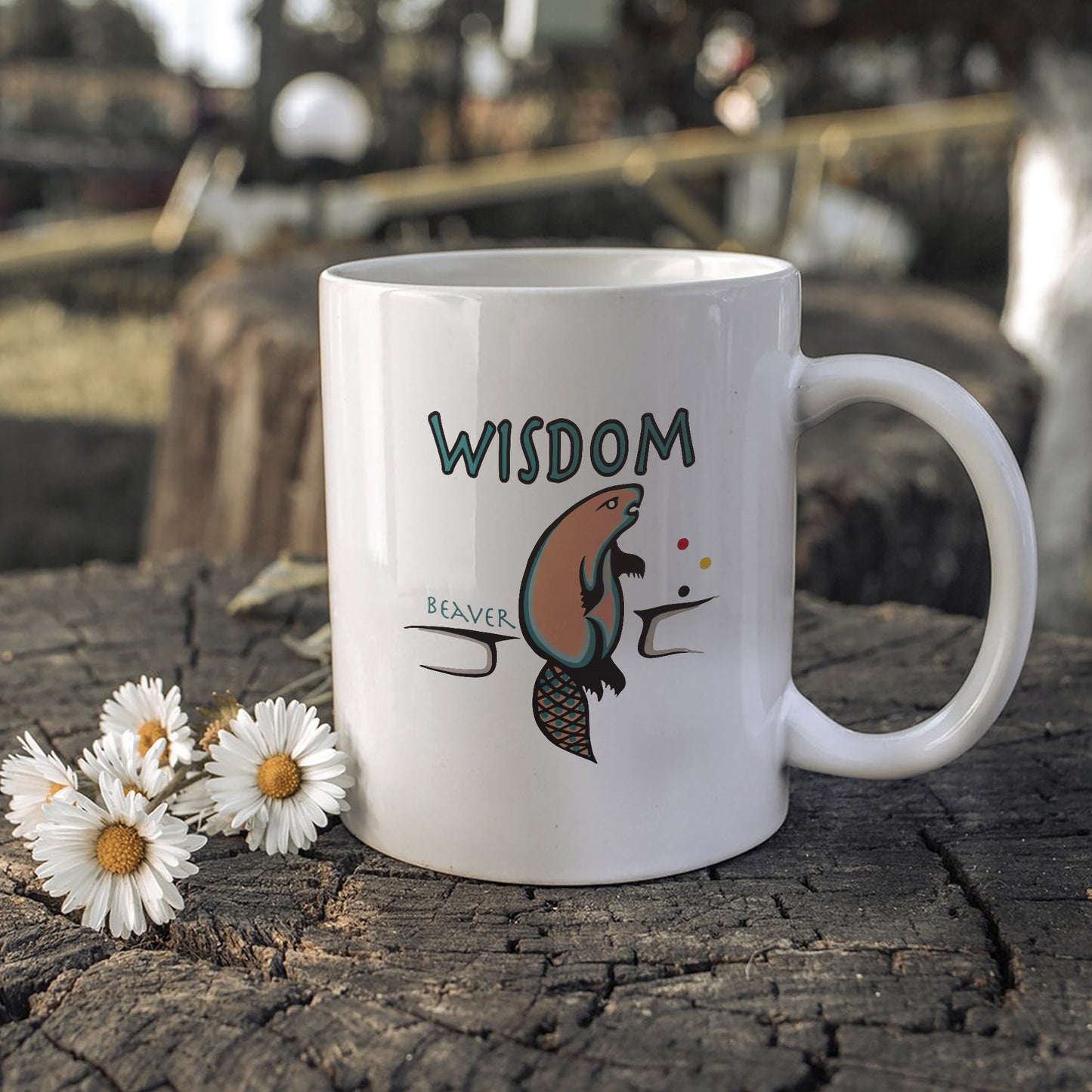 The Seven Sacred Laws - Wisdom Native American Ceramic Coffee Mug